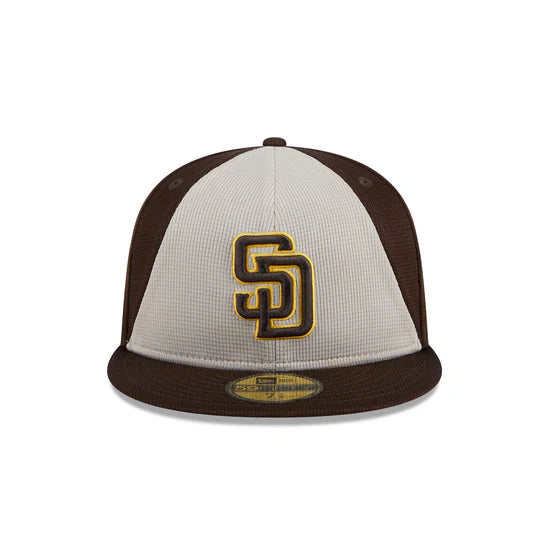 San Diego Padres - Brown 59Fifty Batting Practice Snapback Adjustable Hat, New Era