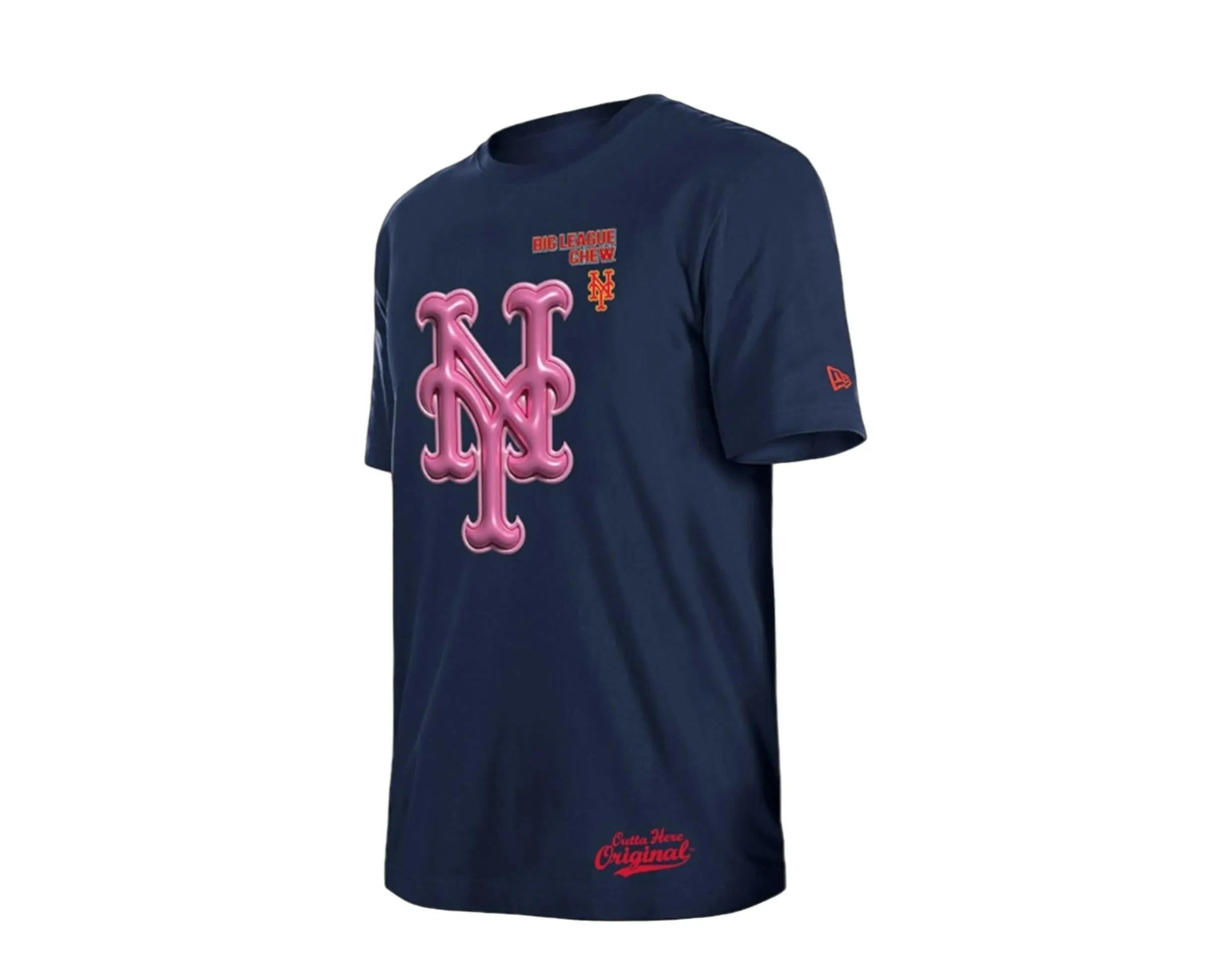 New Era x Big League Chew New York Mets Men T-Shirt Navy 1