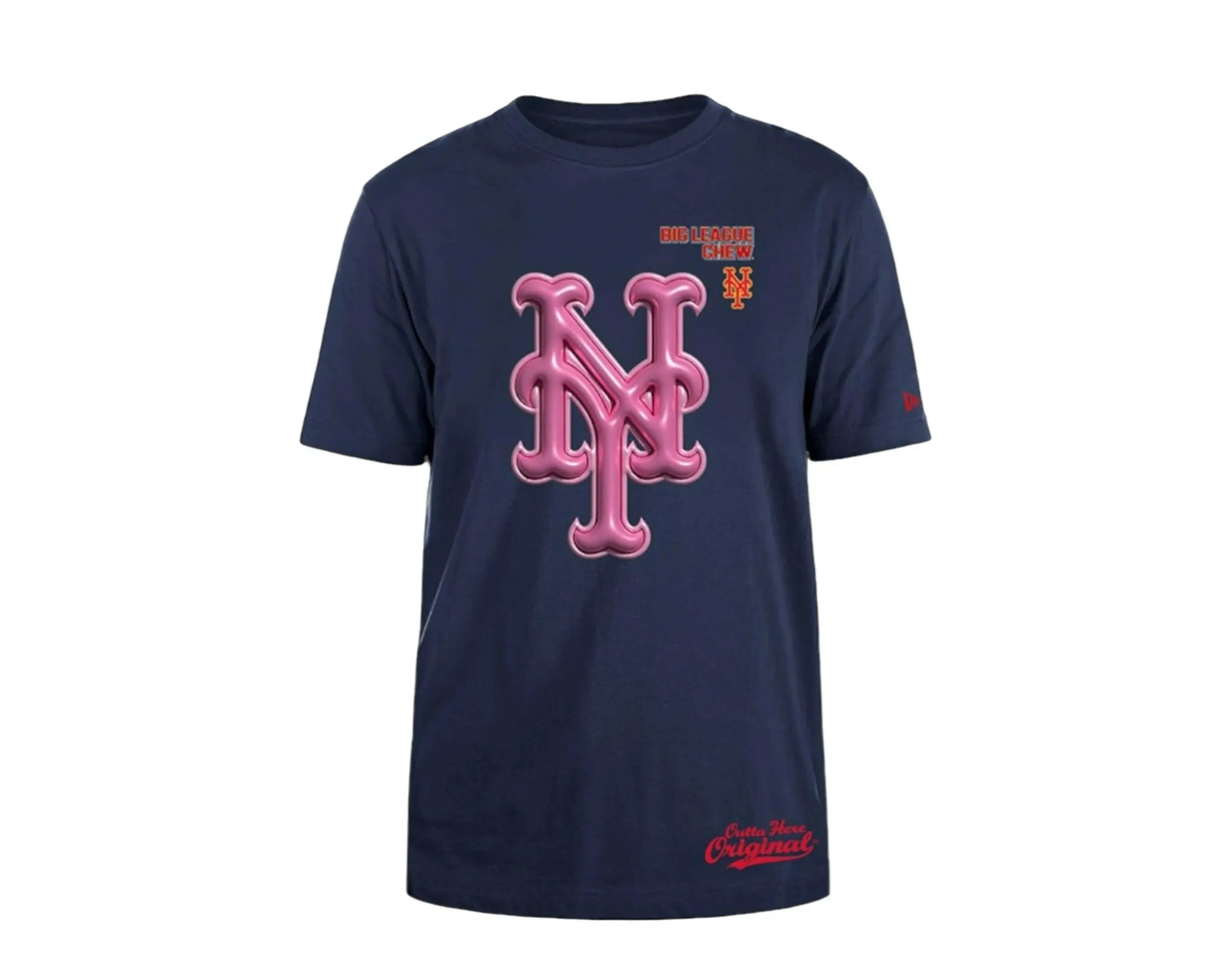 New Era x Big League Chew New York Mets Men T-Shirt Navy 2