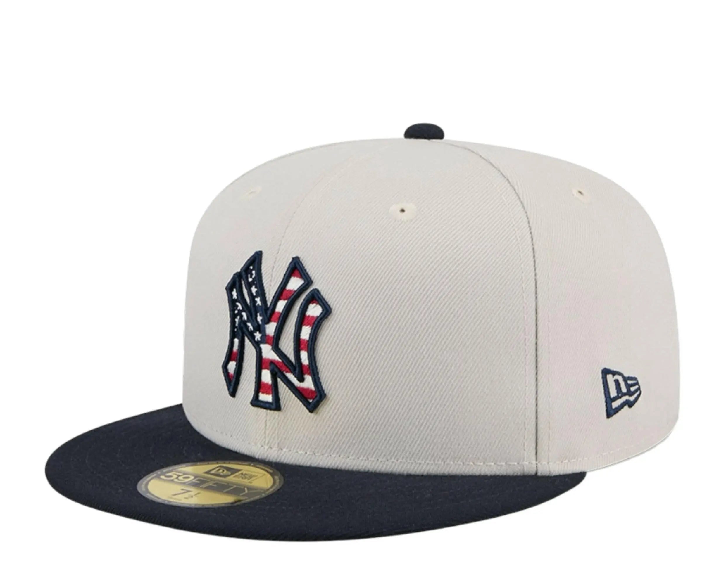 New Era 59Fifty MLB New York Yankees Independence Day 2024 Fitted Hat Gray/Navy 3