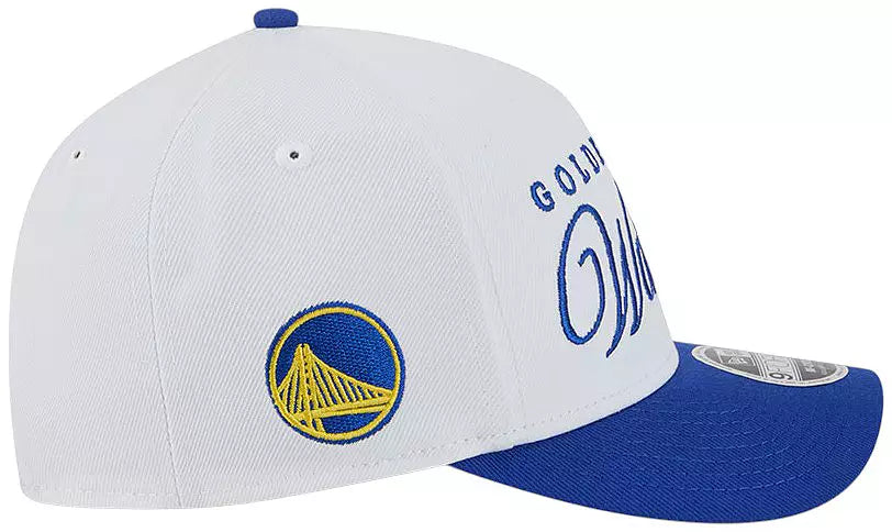 Golden State Warriors - NBA 2025 Draft 9Forty M-Crown A-Frame Snapback Hat , New Era 6