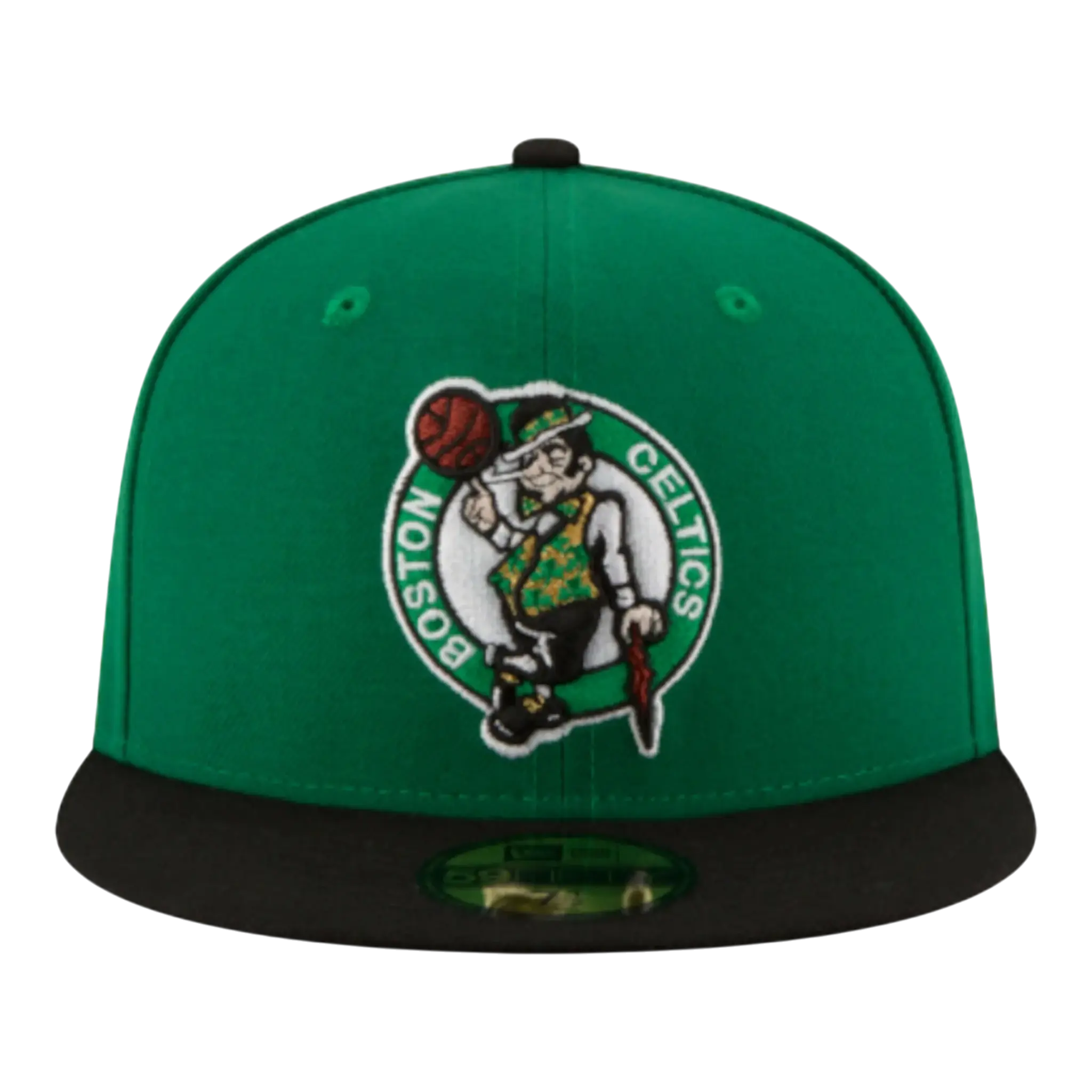 New Era 59FIFTY NBA Boston Celtics 2-Tone Men Fitted Hat Green/Black 1
