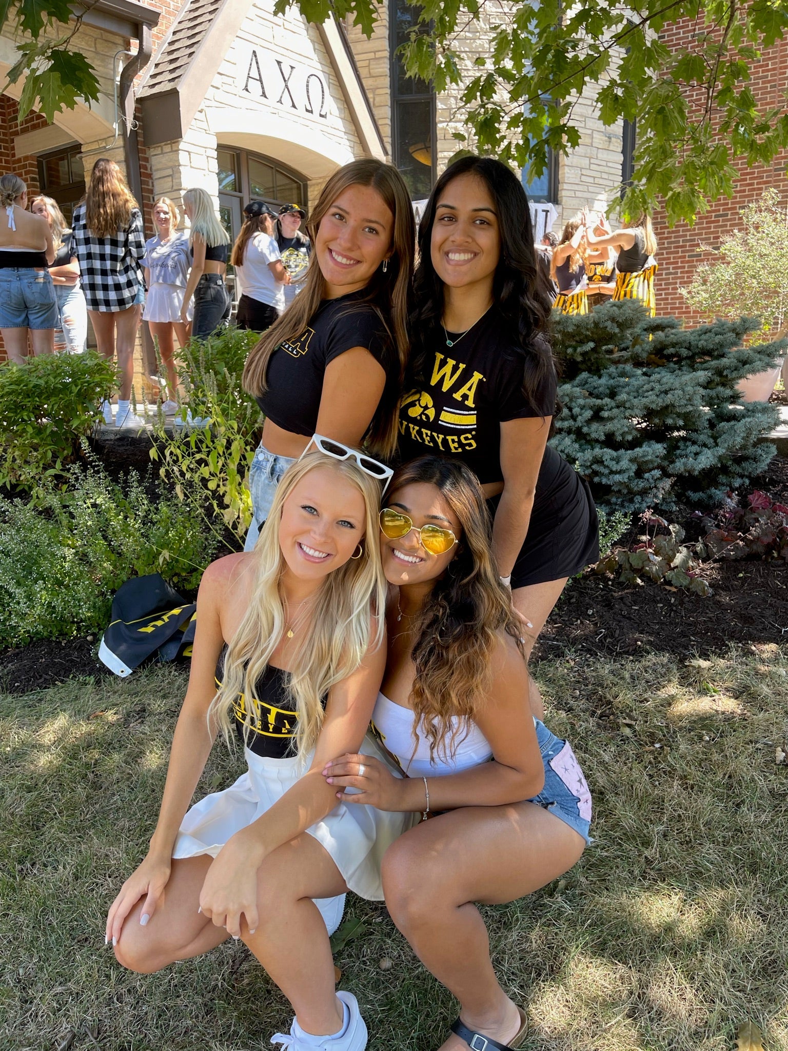 Iowa Hawkeyes Black Tube Top | lojobands 5