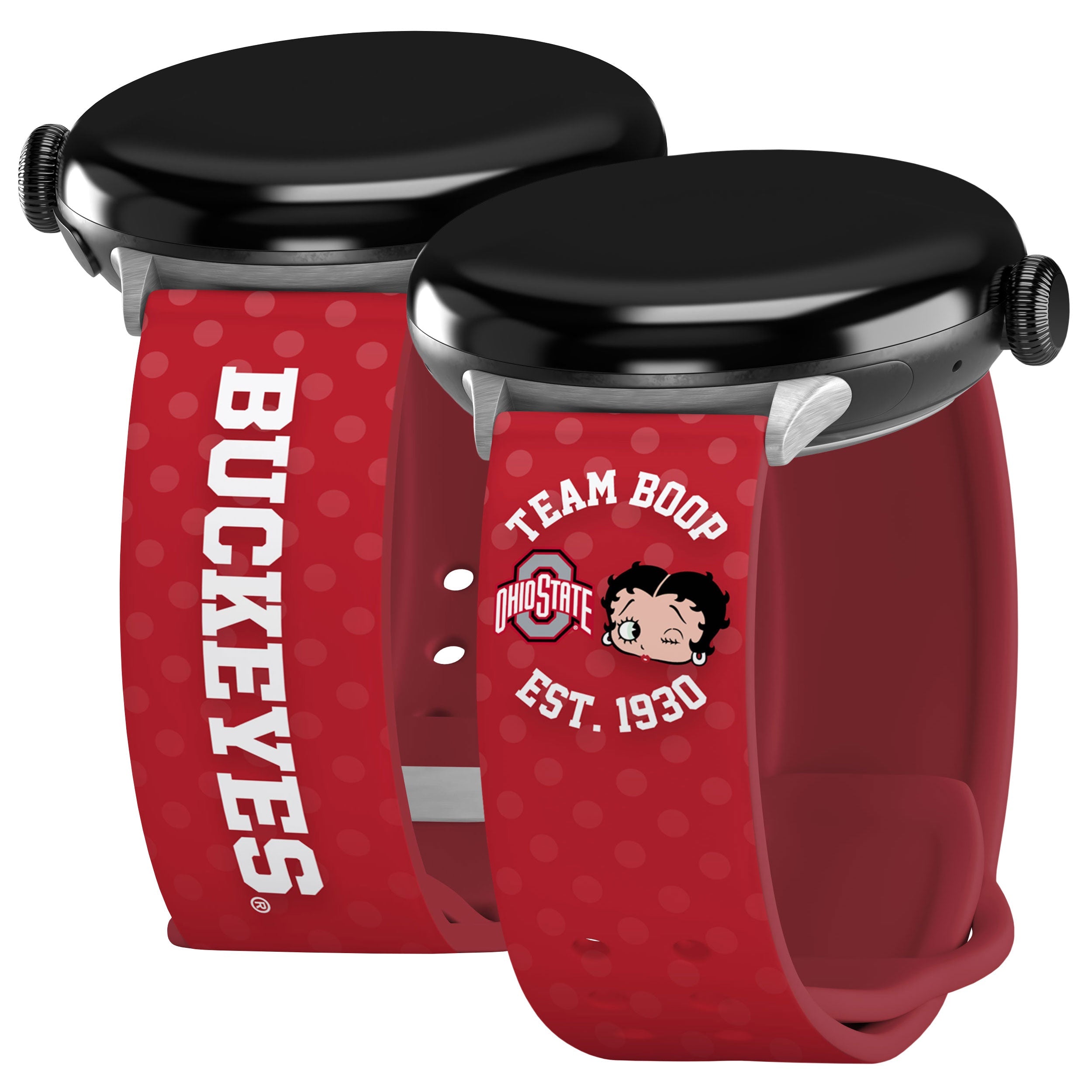 Ohio State Buckeyes X Betty Boop HD Google Pixel Watch Band 2