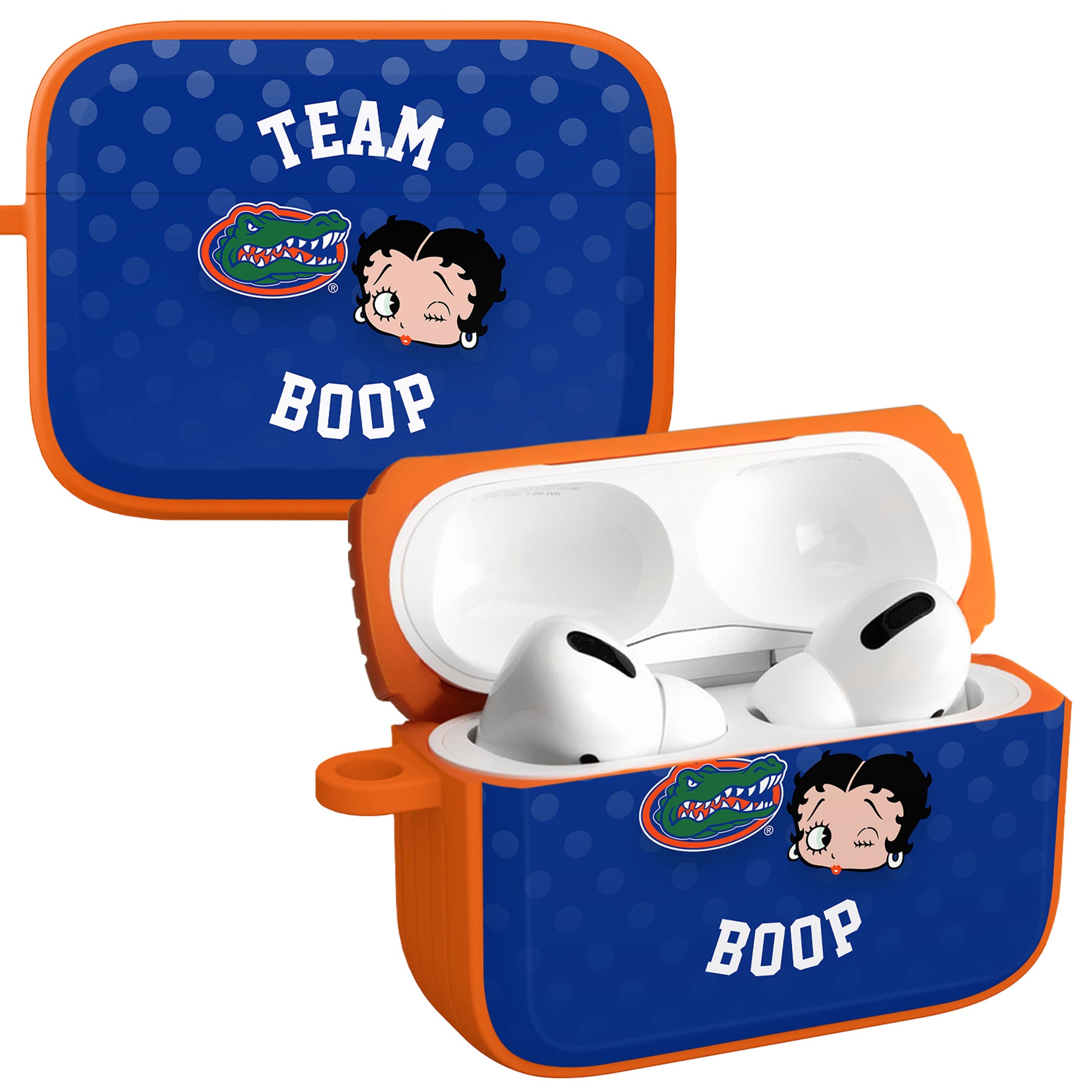 Florida Gators X Betty Boop HDX Apple AirPods Pro 1 & 2 Case Cover 1