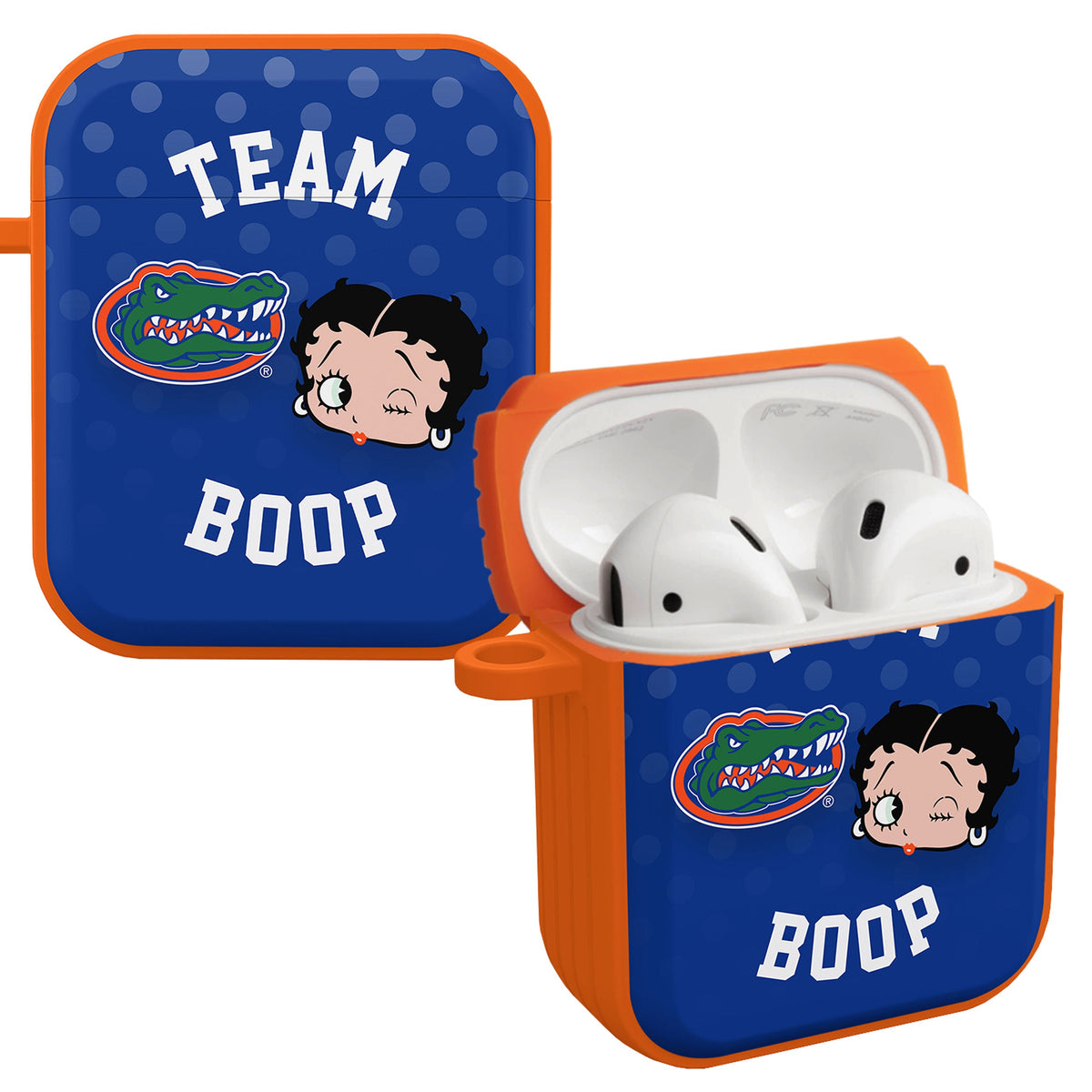 Florida Gators X Betty Boop HDX Apple AirPods Gen 1 & 2 Case Cover | Affinity Bands 1