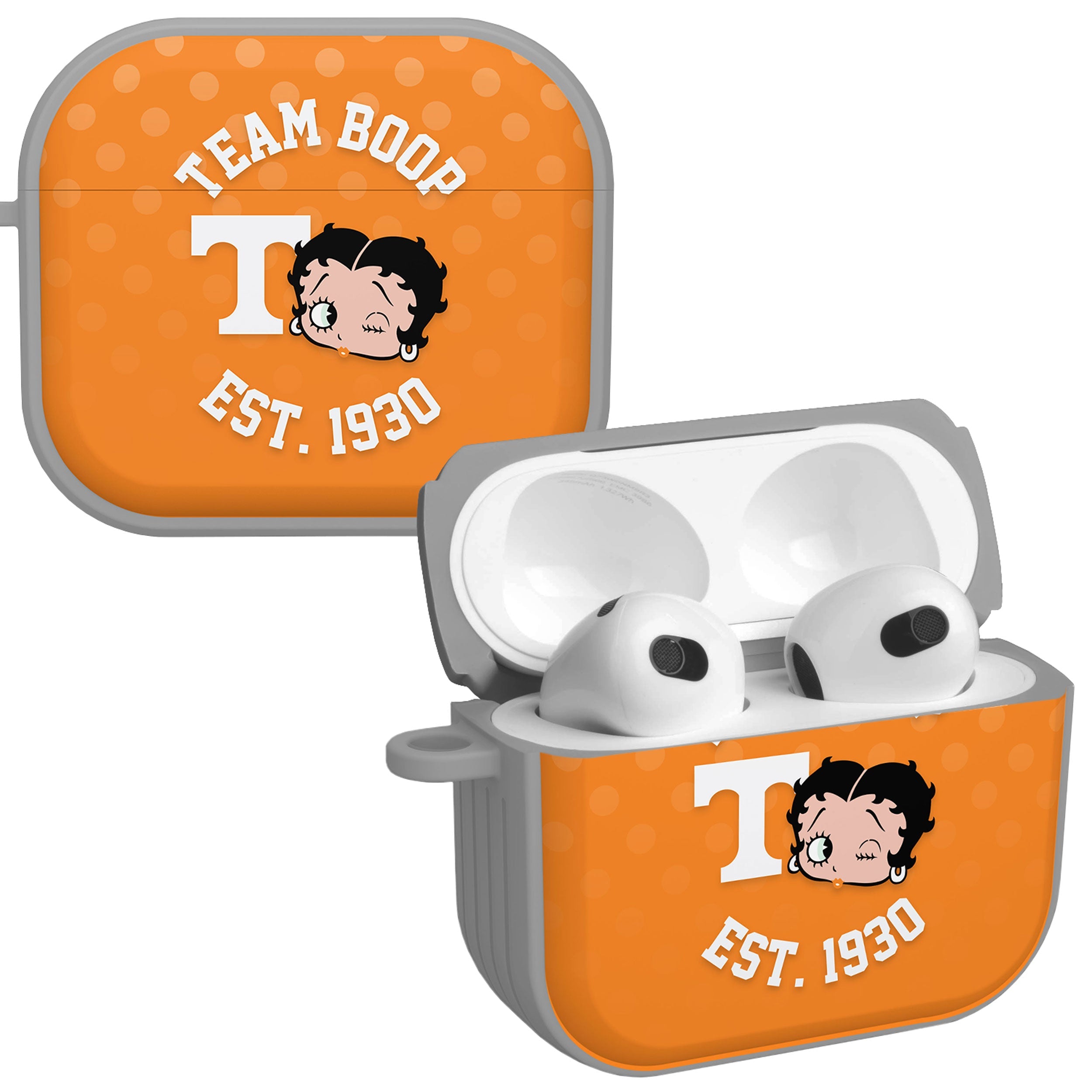 Tennessee Volunteers X Betty Boop HDX Apple AirPods Gen 3 Case Cover 1