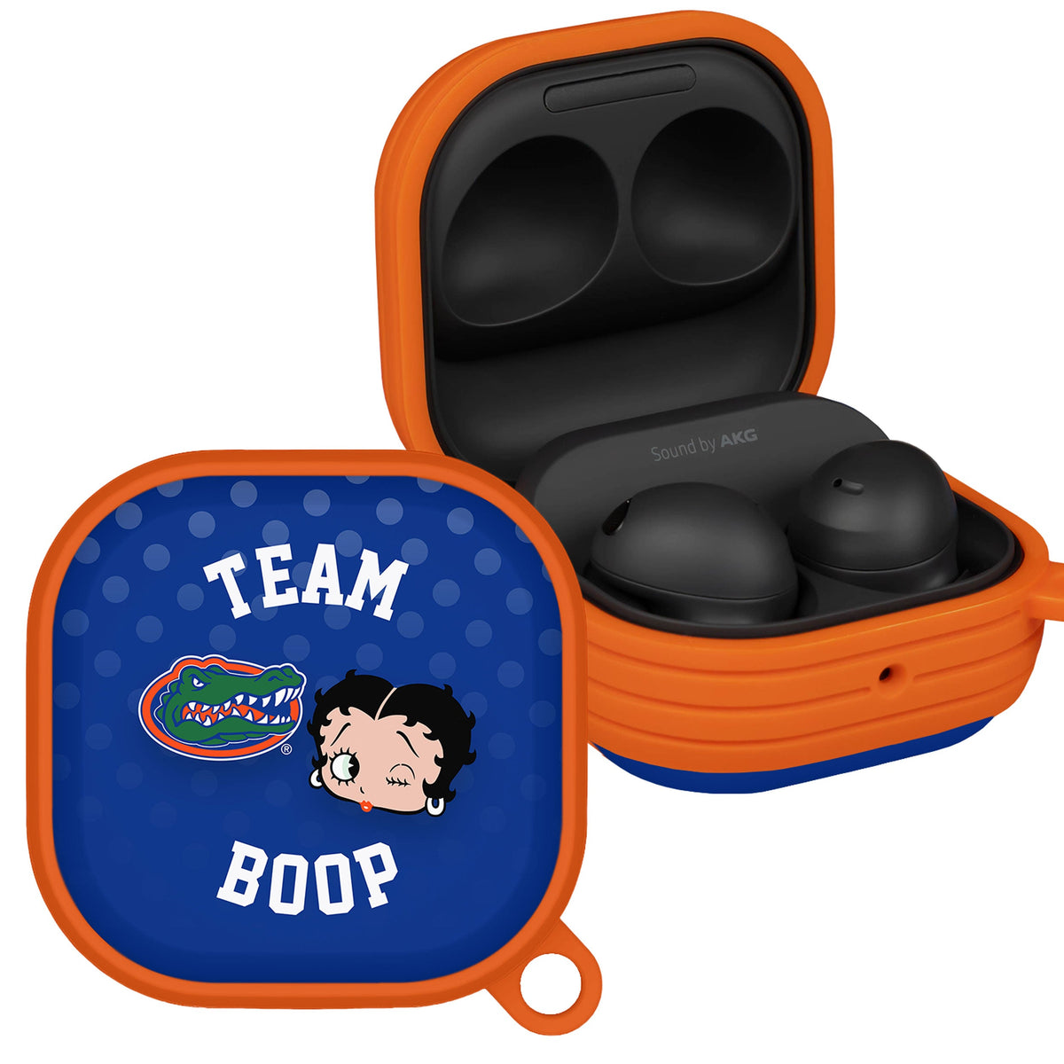 Florida Gators X Betty Boop HDX Samsung Galaxy Buds Pro & Buds Live Case Cover | Affinity Bands 1
