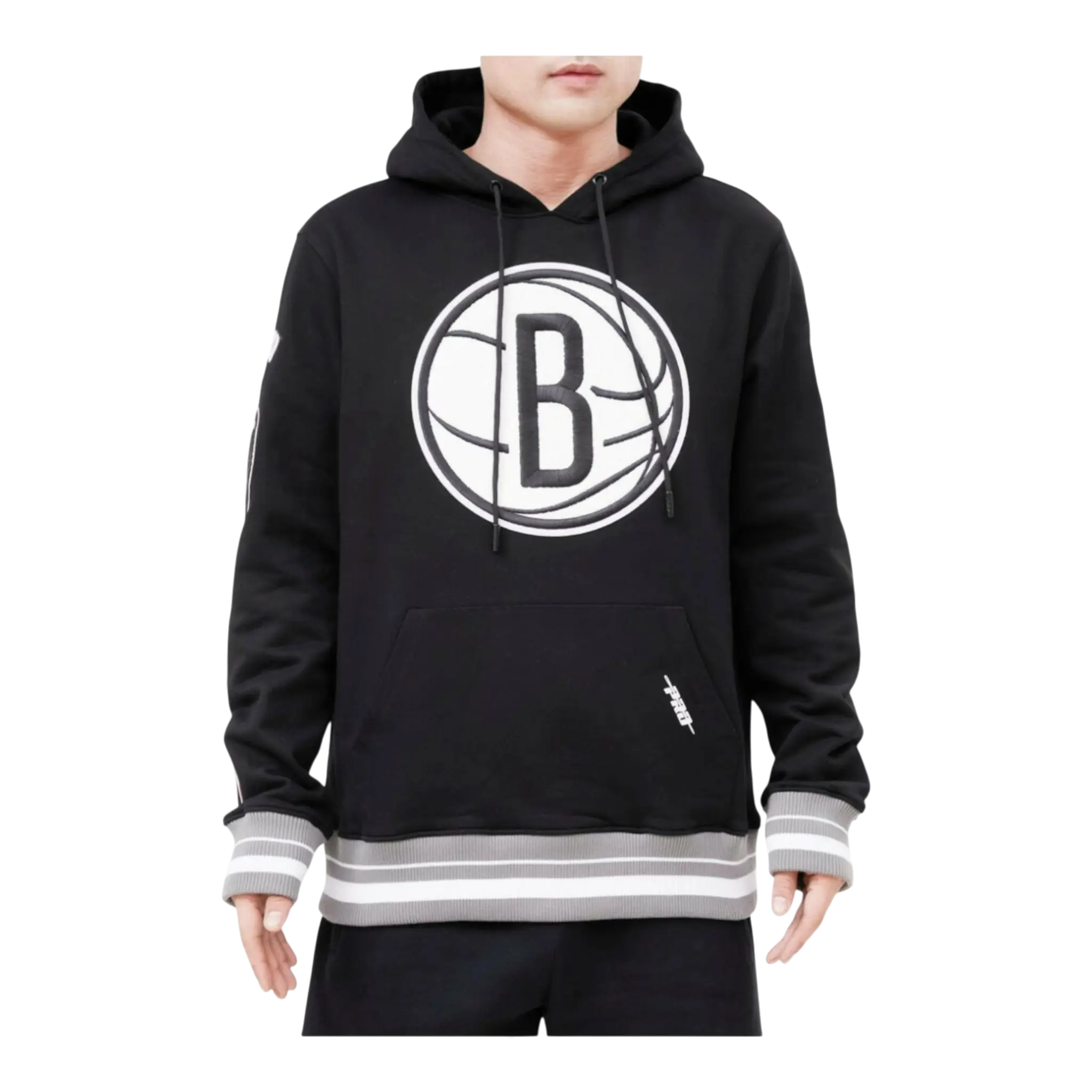Pro Standard NBA Brooklyn Nets Retro Classic Men Hoodie Black 1