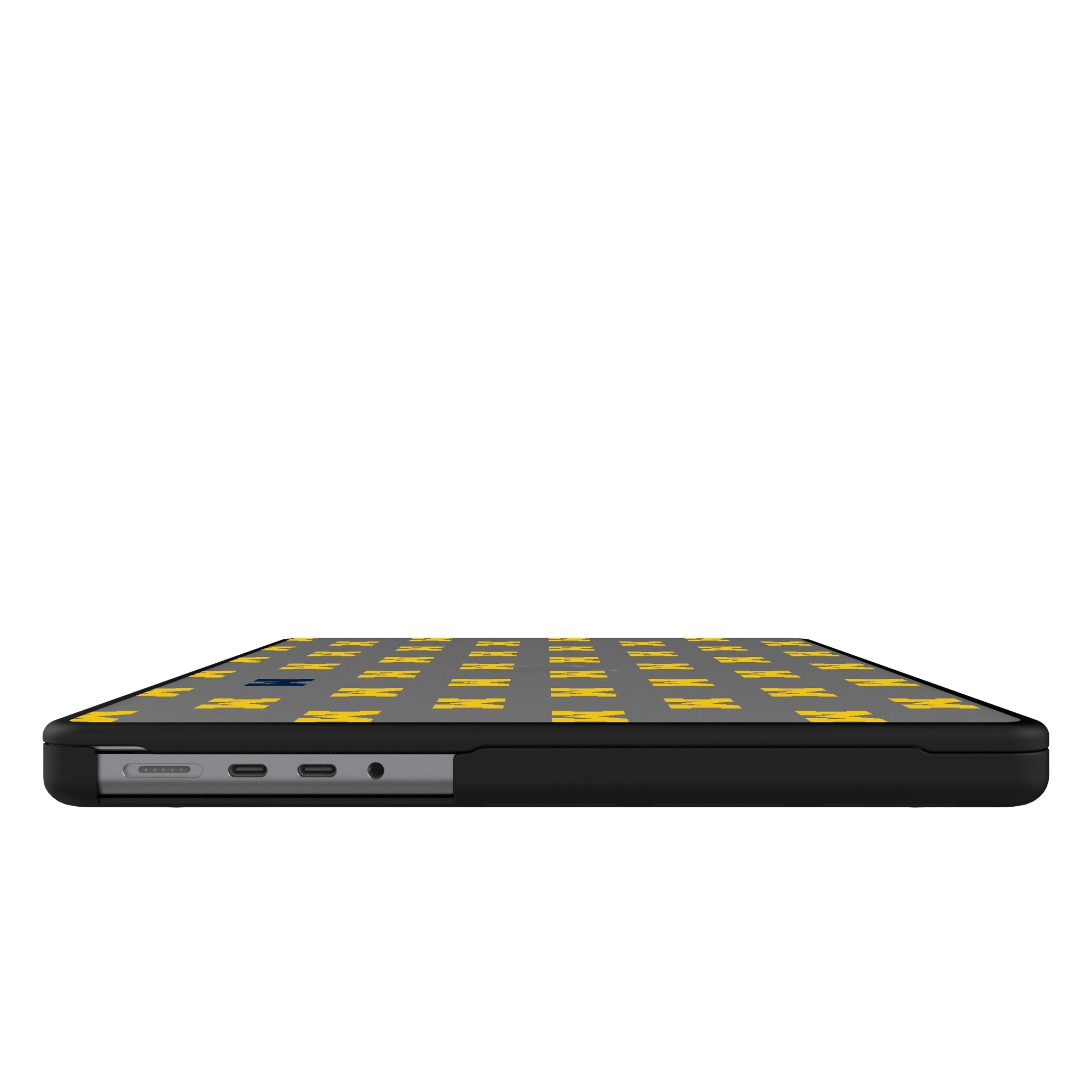 University of Michigan Wolverines Fashion Pattern Laptop Case for Apple MacBook 6