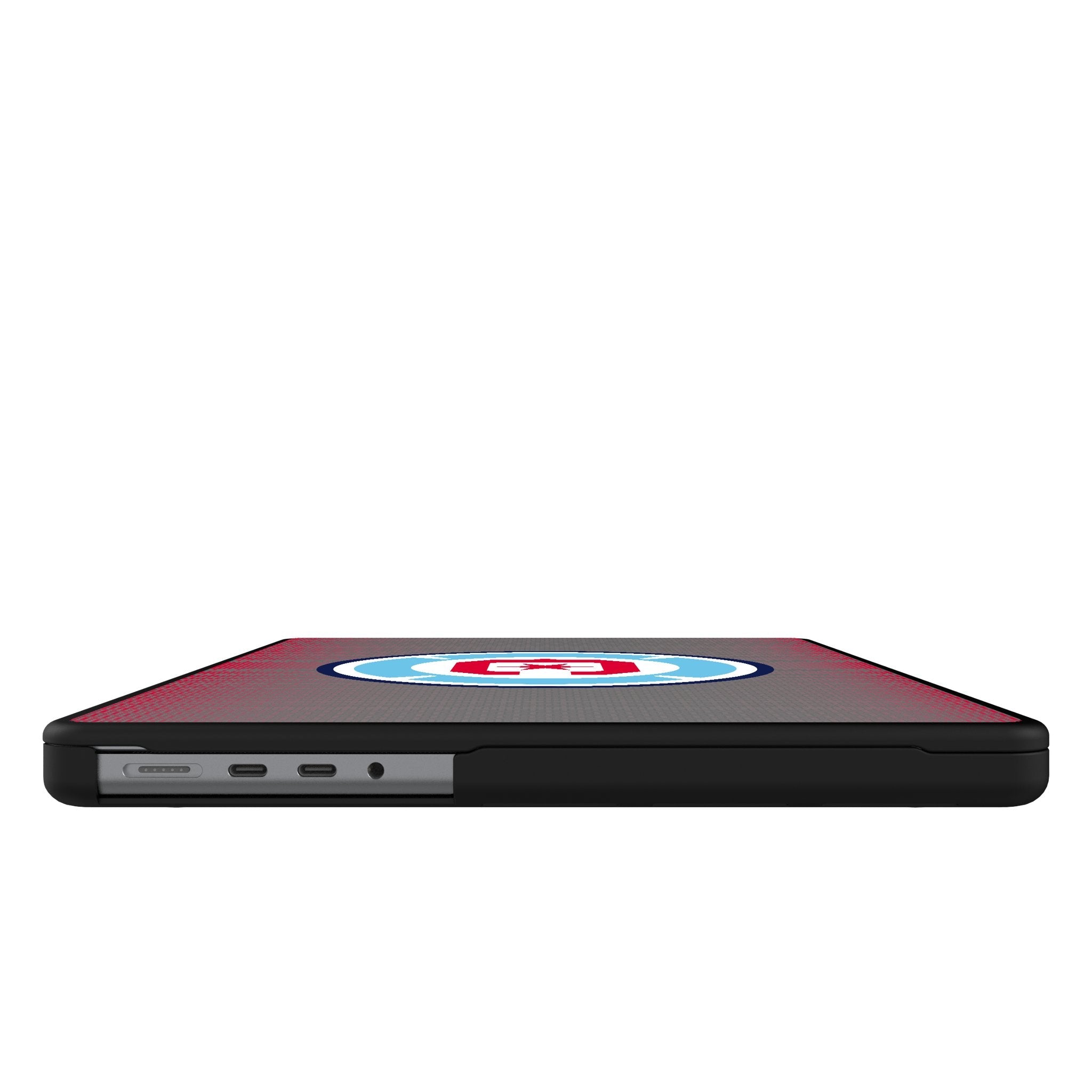 Chicago Fire Linen Laptop Case for Apple MacBook 6