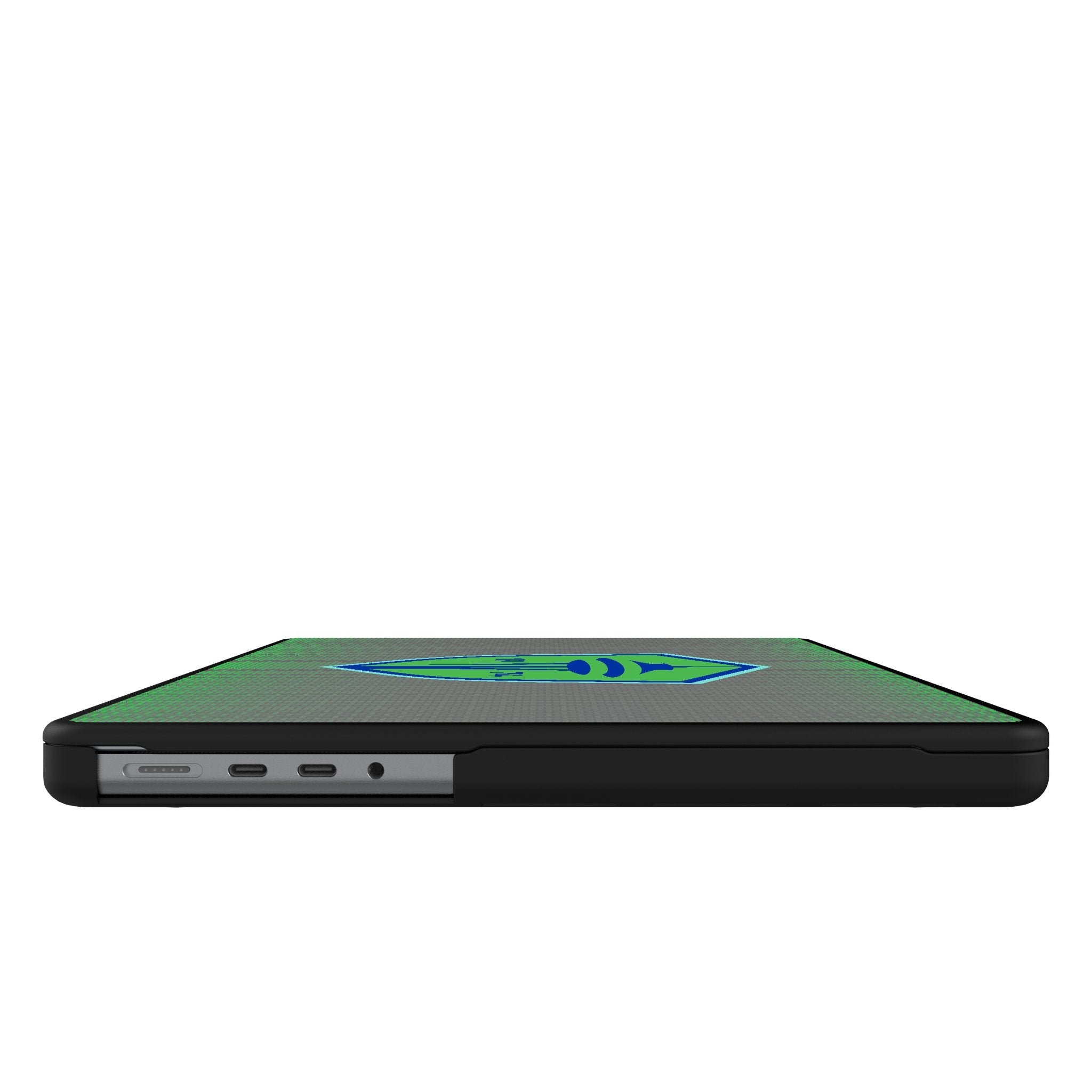 Seattle Sounders FC Linen Laptop Case for Apple MacBook 6