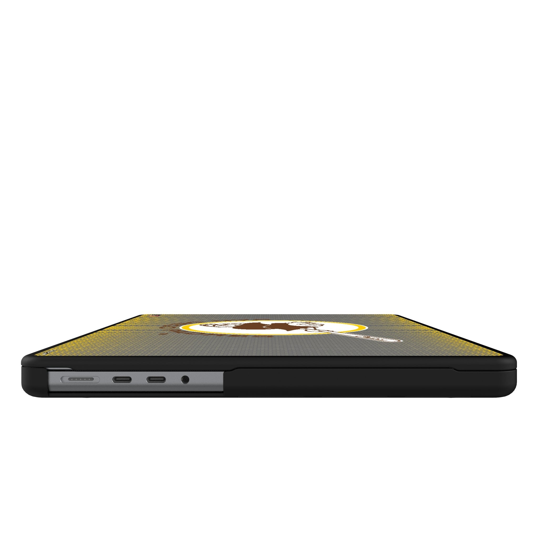 San Diego Padres 1969-1984 - Cooperstown Collection Linen Laptop Case for Apple MacBook 6