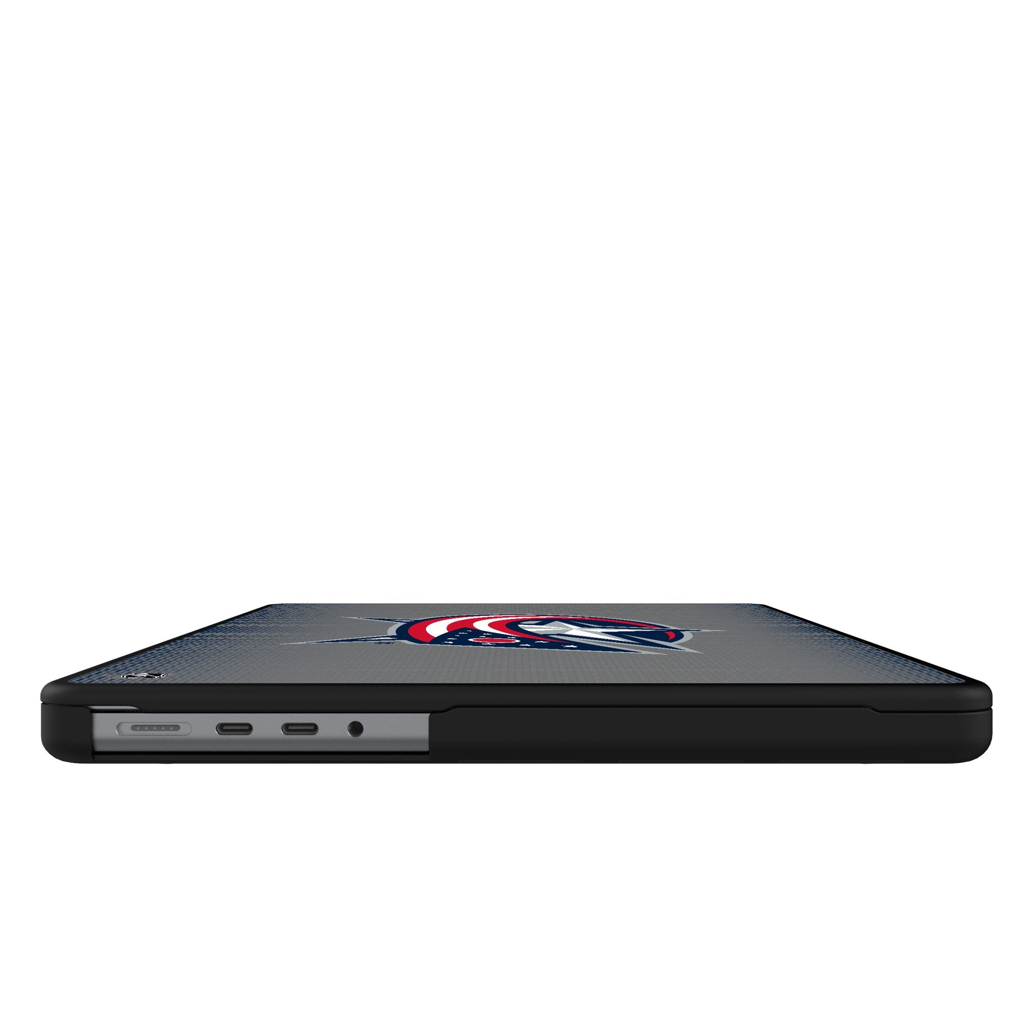 Columbus Blue Jackets Linen Laptop Case for Apple MacBook 6