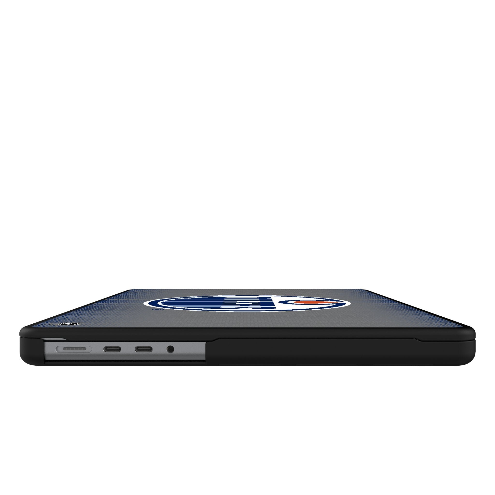 Edmonton Oilers Linen Laptop Case for Apple MacBook 6