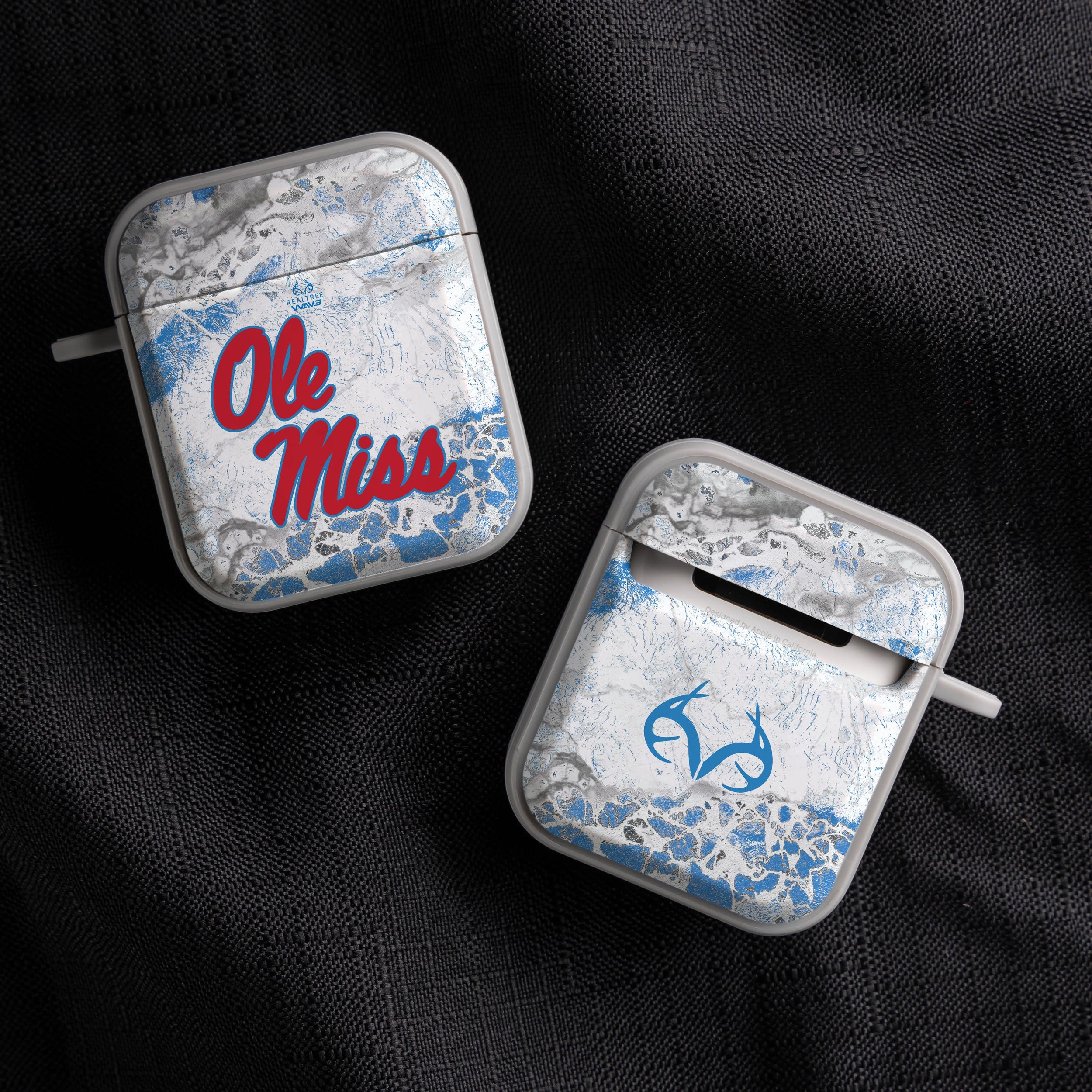 Mississippi Ole Miss Realtree HDX Apple AirPods Gen 1 & 2 Case Cover 2