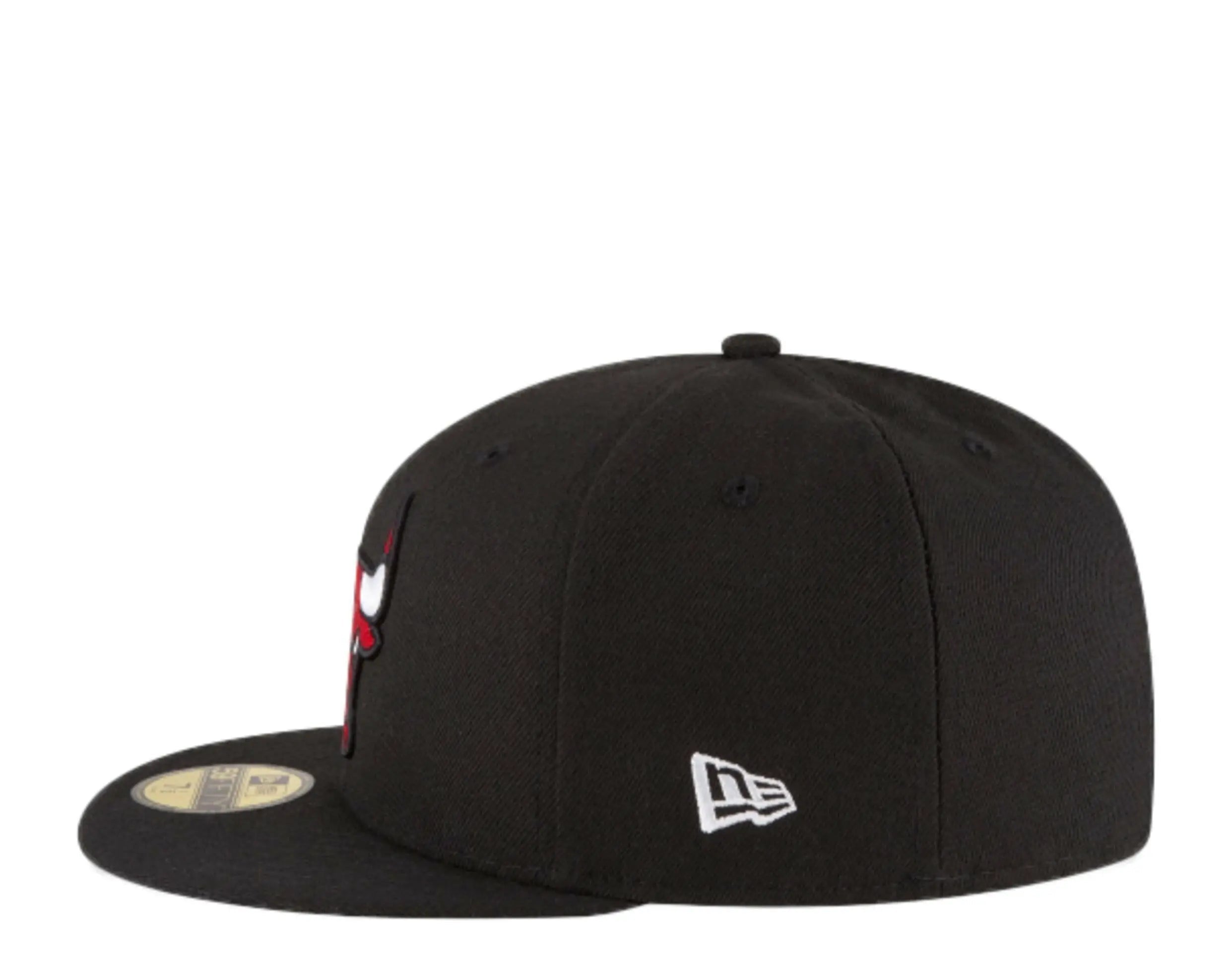 New Era 59Fifty Men Fitted Hat Black/Red 4