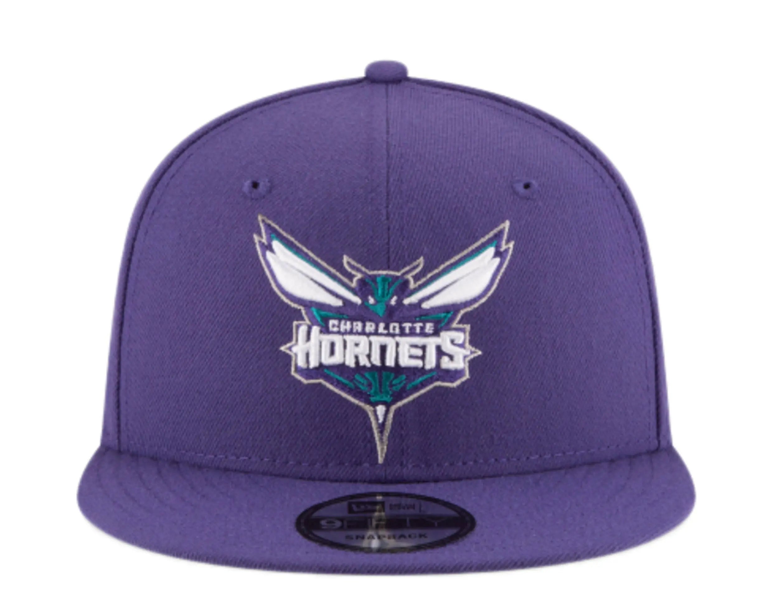 New Era 9Fifty Charlotte Hornets Men Snapback Hat Purple