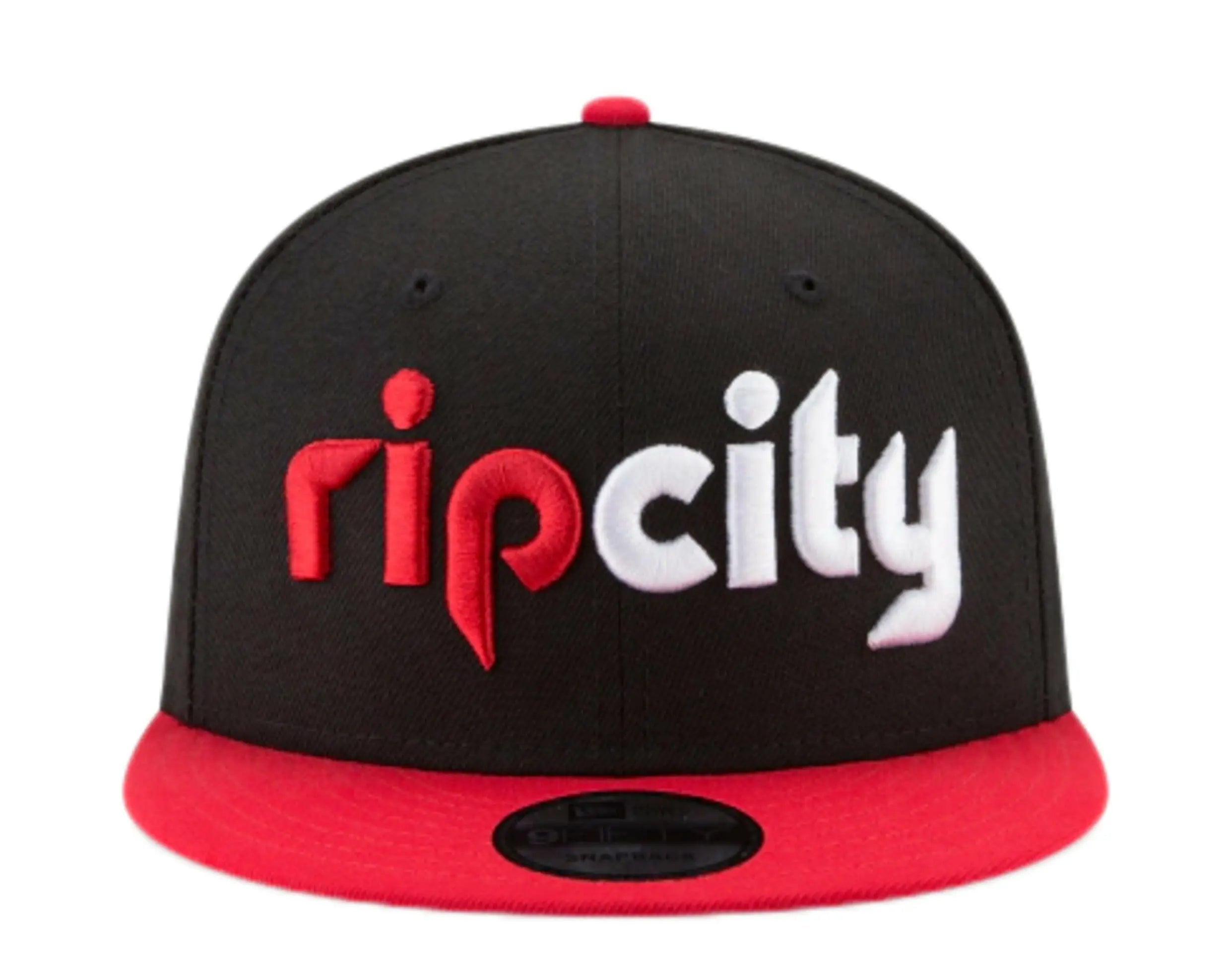 New Era 9Fifty Men Snapback Hat Black/Red 2