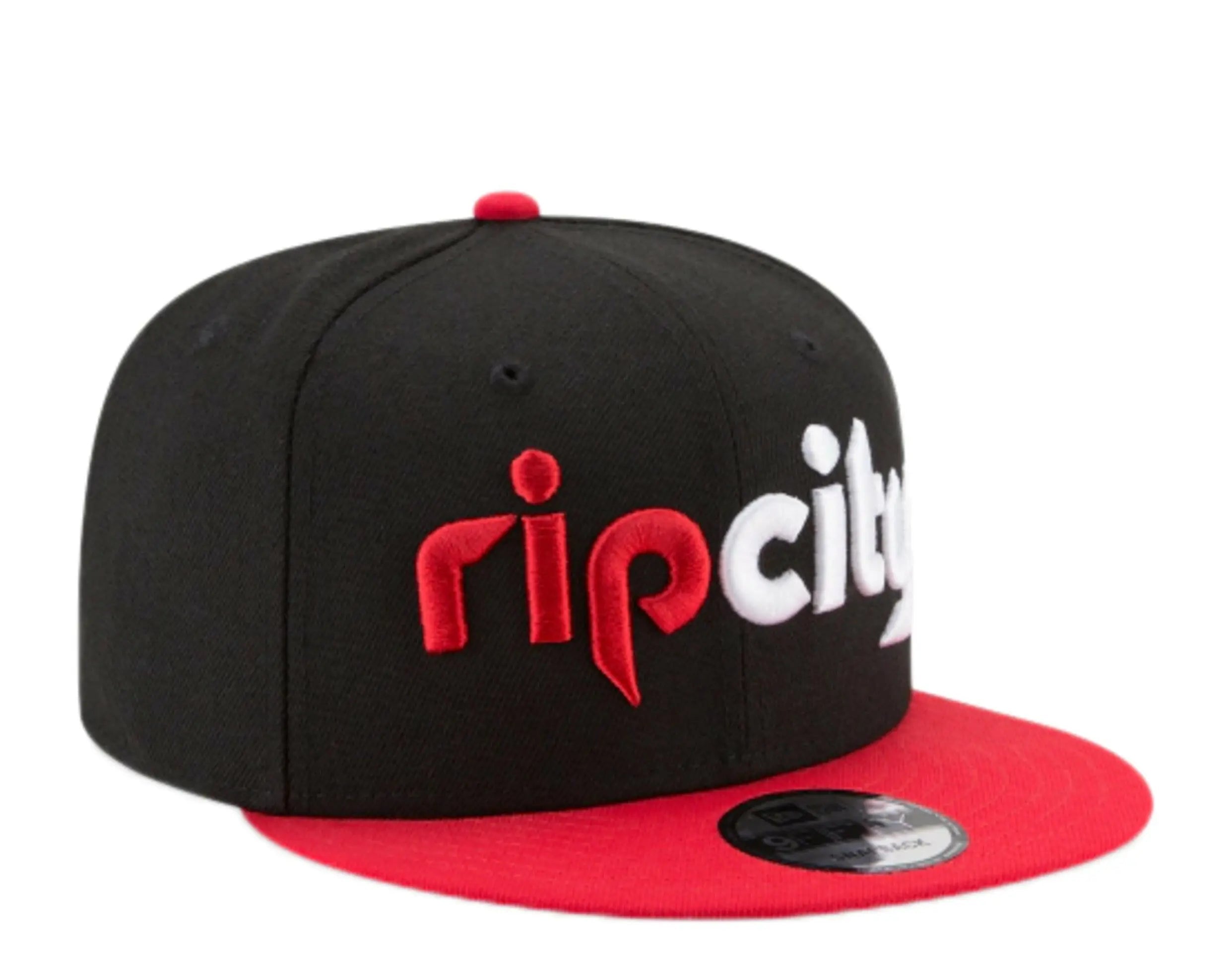 New Era 9Fifty Men Snapback Hat Black/Red 3