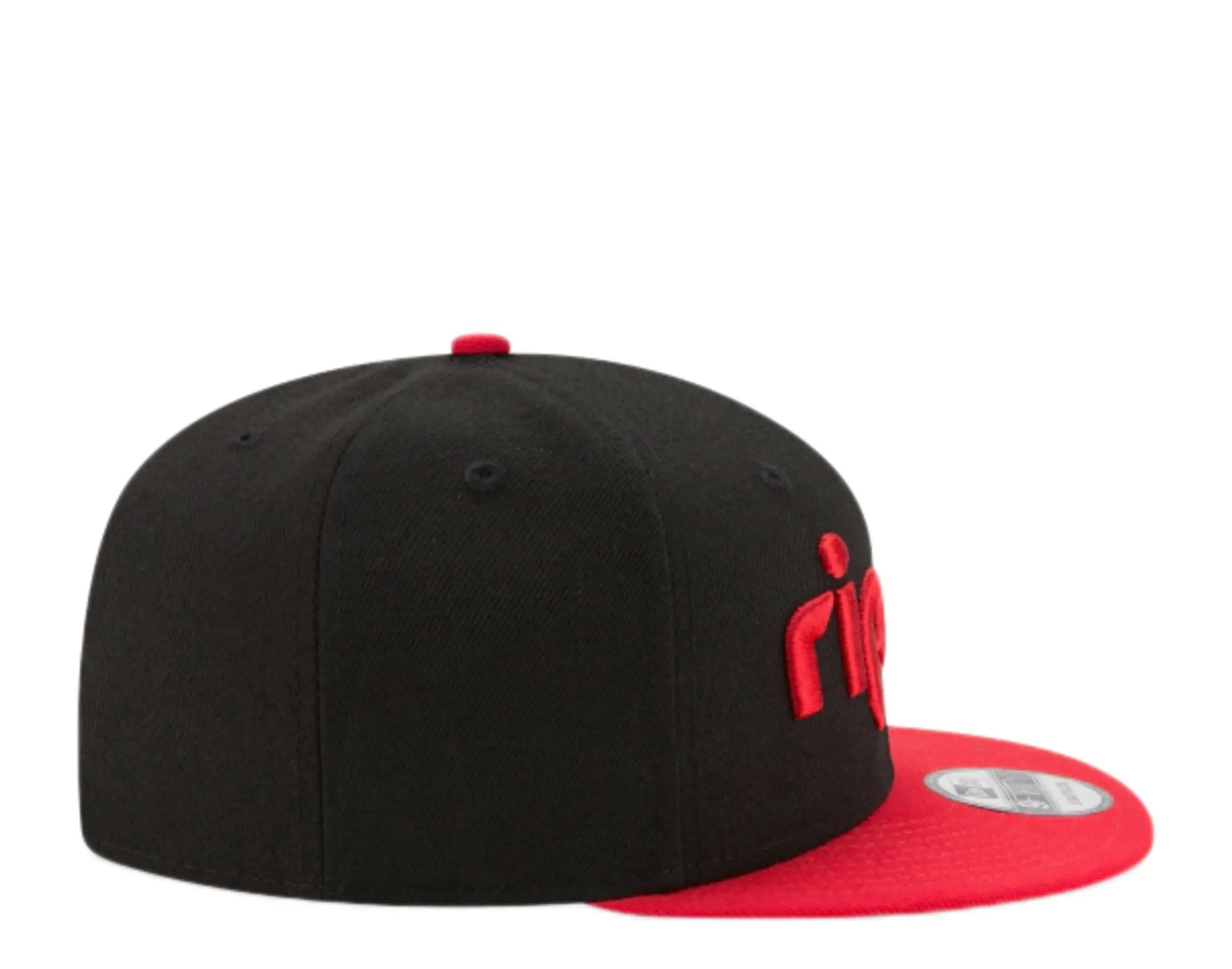 New Era 9Fifty Men Snapback Hat Black/Red 5
