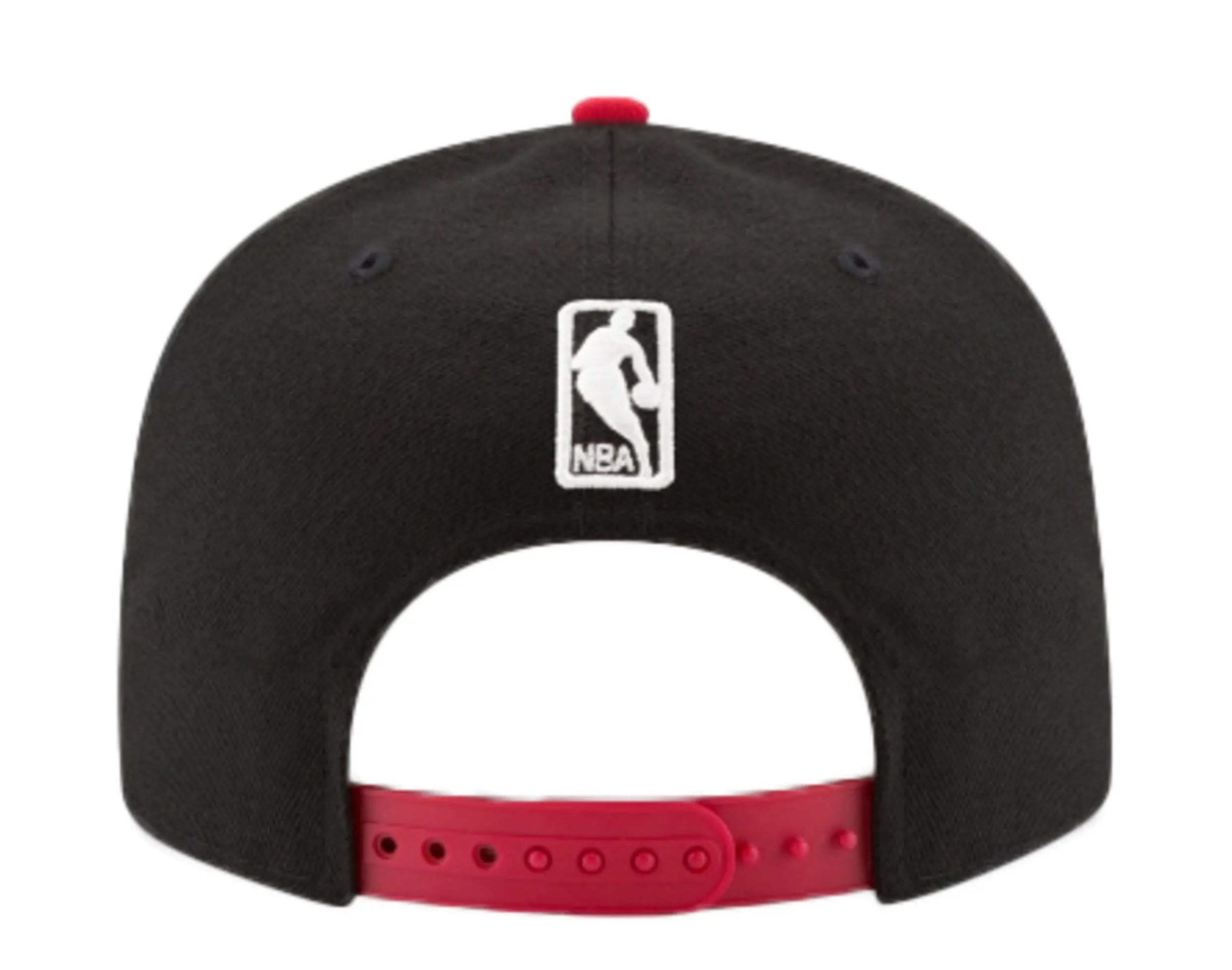 New Era 9Fifty Men Snapback Hat Black/Red 6