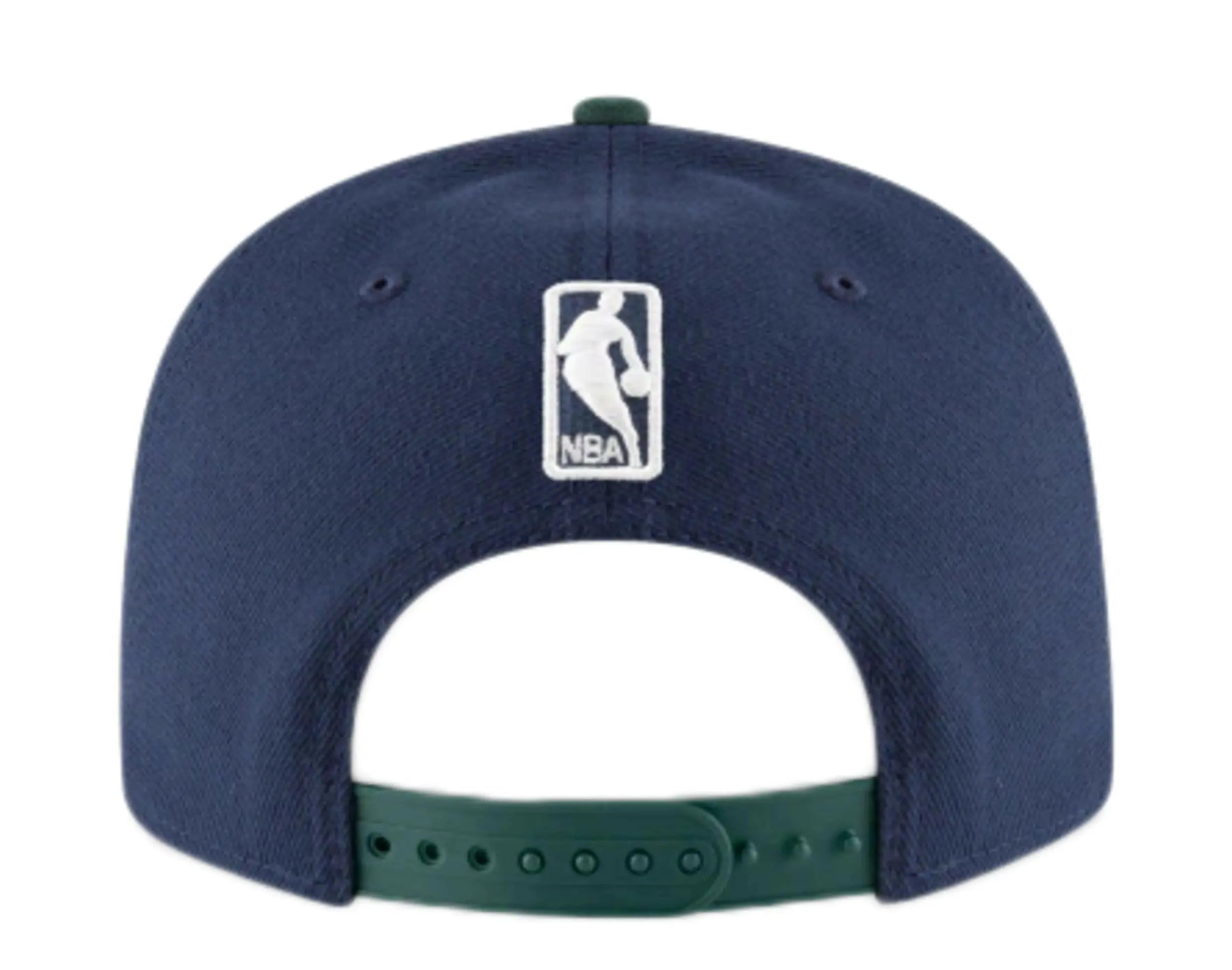 New Era 9Fifty Men Snapback Hat Navy/Green 6