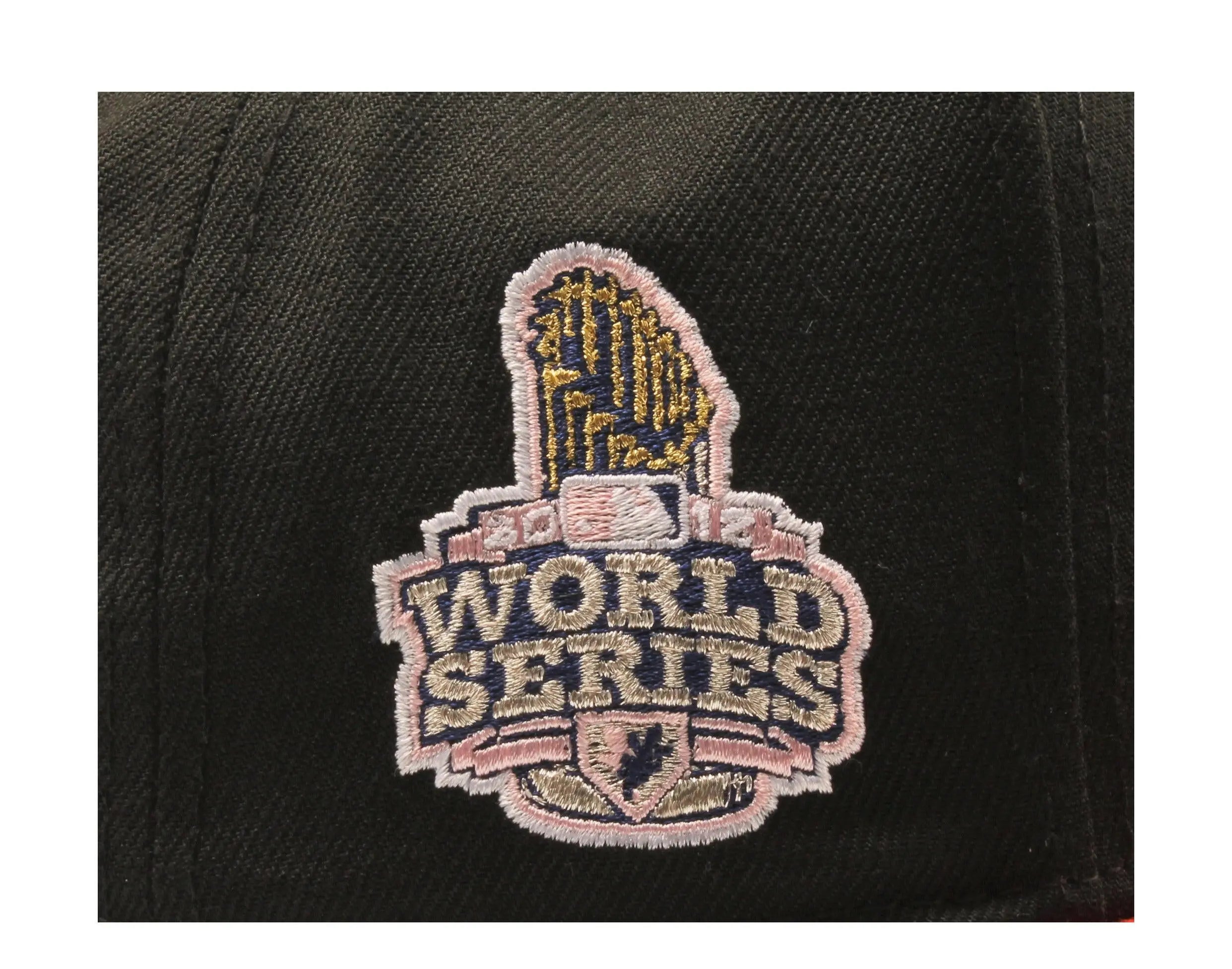 New Era x NYCMode 59Fifty MLB San Francisco Giants 2012 World Series Fitted W/ Pink Undervisor 3