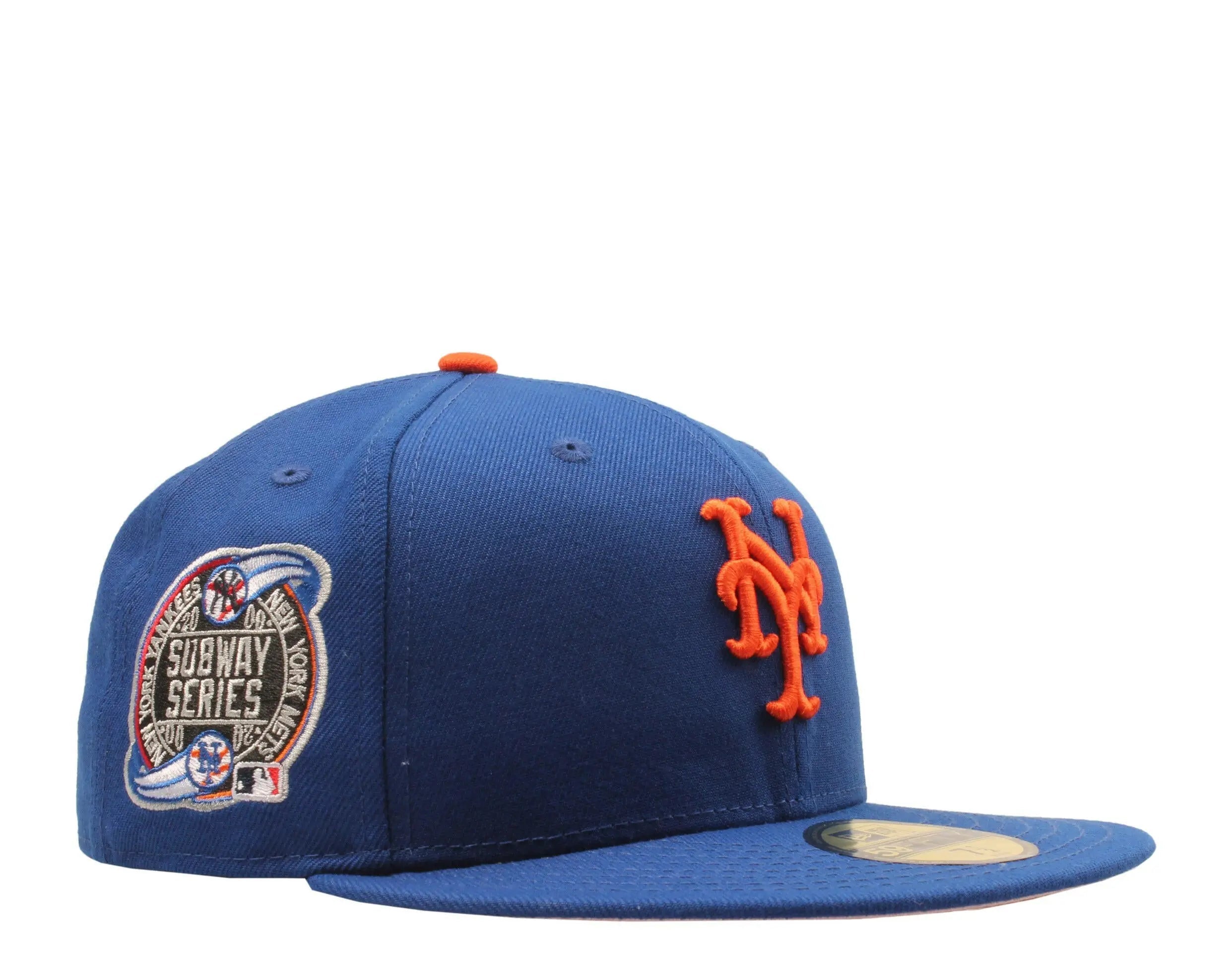 New Era x NYCMode 59Fifty MLB New York Mets 2000 Subway Series Fitted W/ Pink Undervisor 2