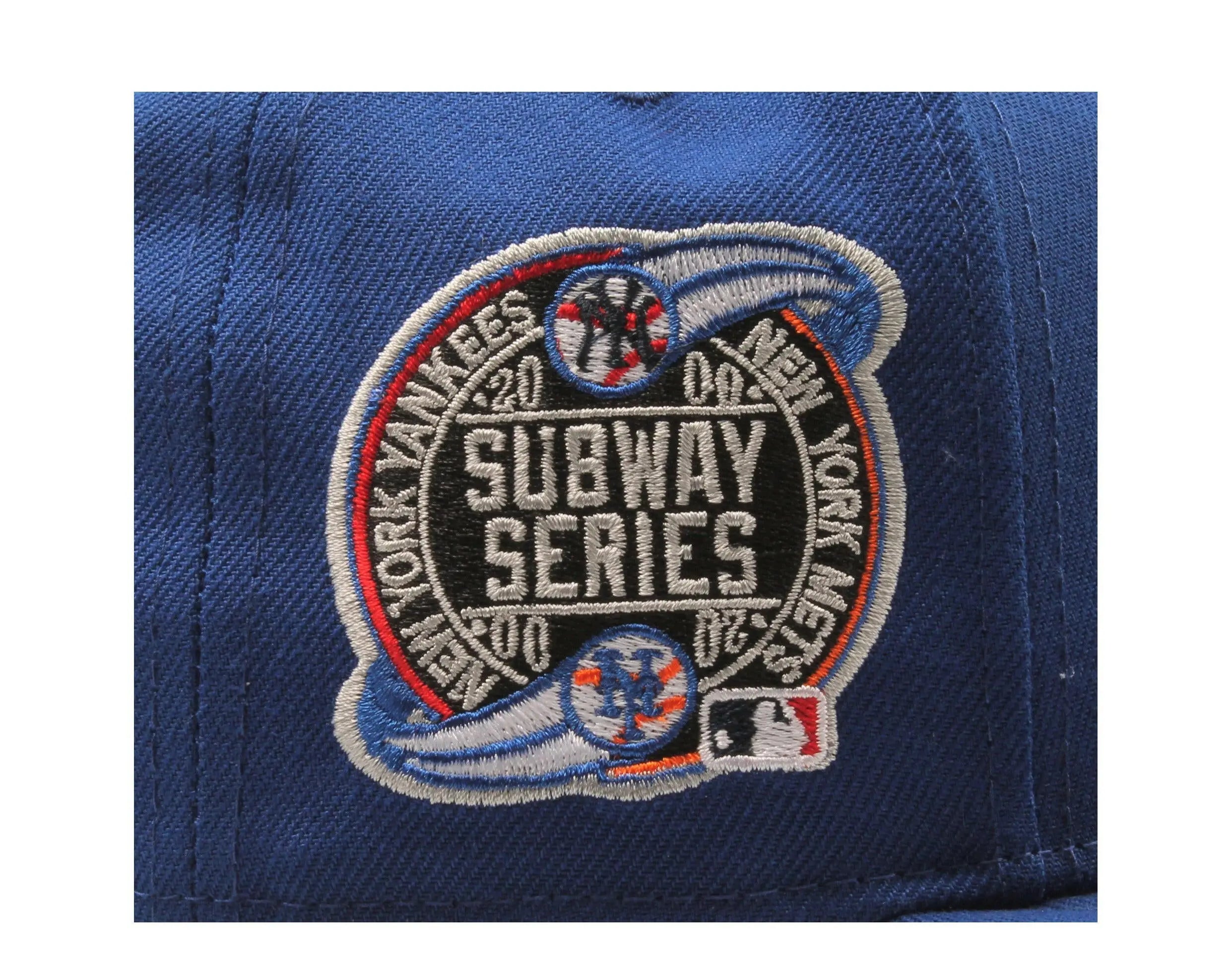 New Era x NYCMode 59Fifty MLB New York Mets 2000 Subway Series Fitted W/ Pink Undervisor 3