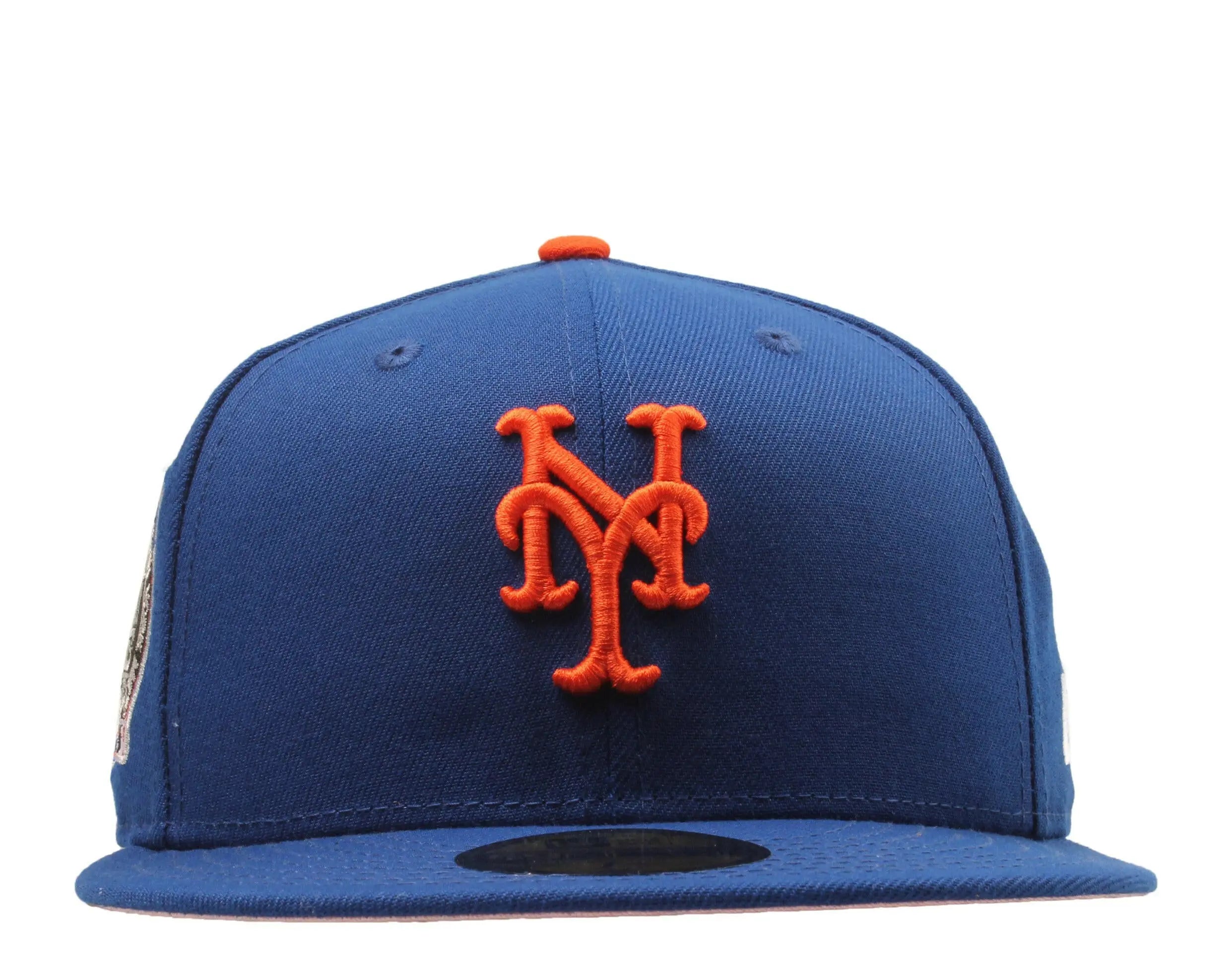 New Era x NYCMode 59Fifty MLB New York Mets 2000 Subway Series Fitted W/ Pink Undervisor 5