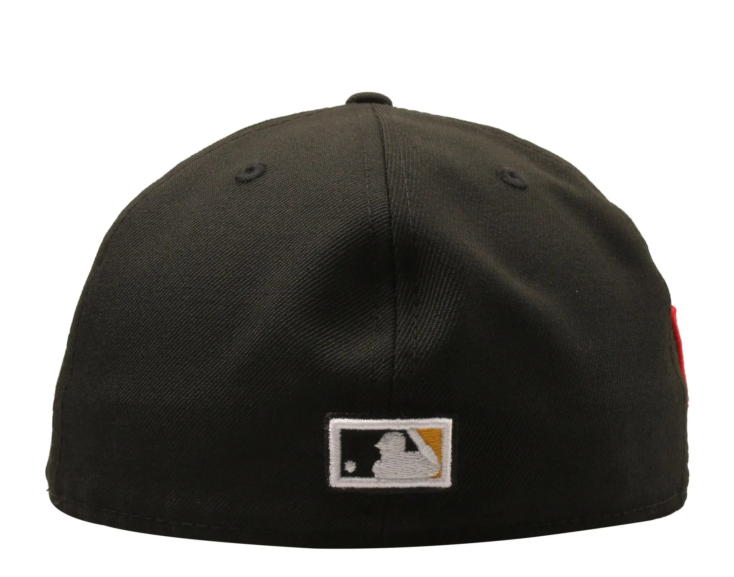New Era 59Fifty Men Fitted Hat Black Pittsburgh Pirates 1979 World Series Pink Undervisor 6
