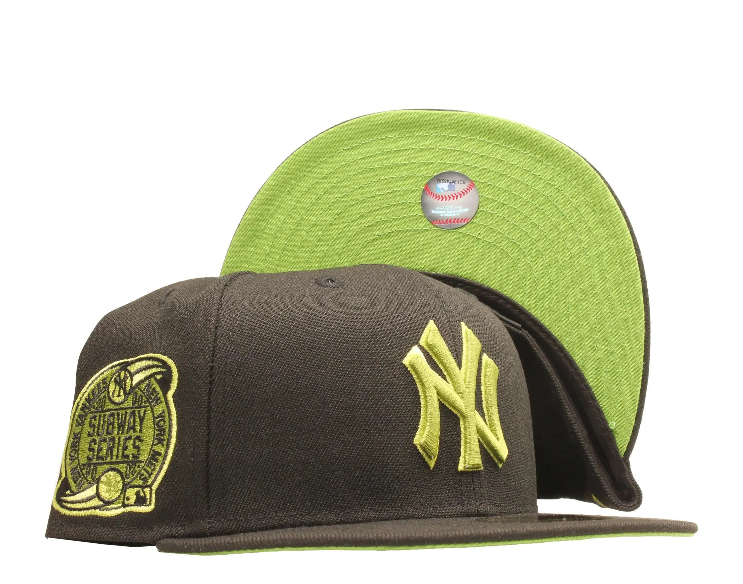New Era 59Fifty Men Fitted Hat Black New York Yankees 2000 Subway Series Apple Undervisor 1