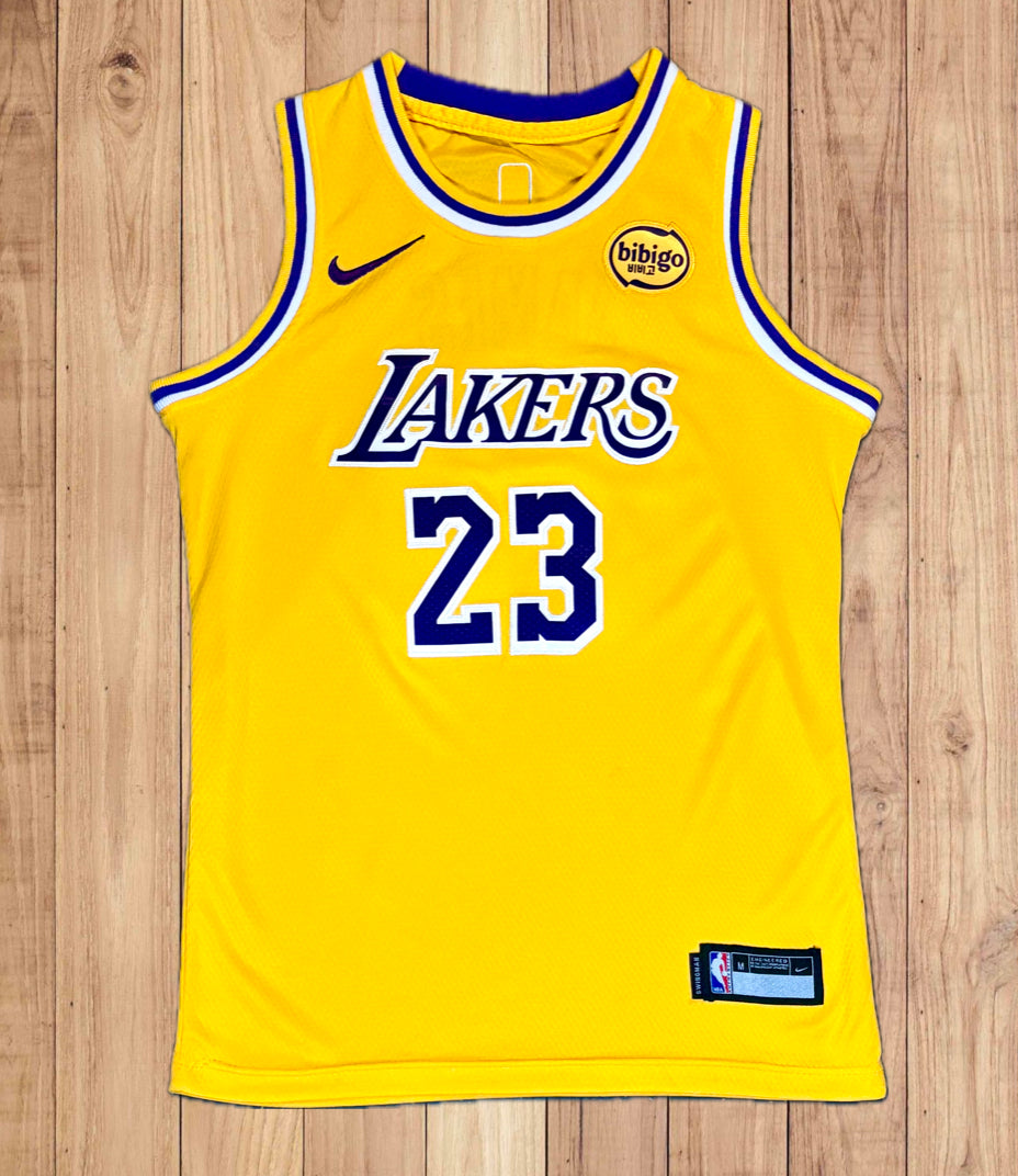 LeBron James 23 Kids Youth Los Angeles Lakers  Nike Basketball Jersey 2