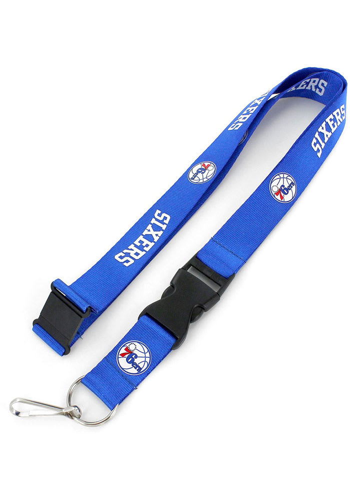 Philadelphia 76ers Blue Breakaway Lanyard 1