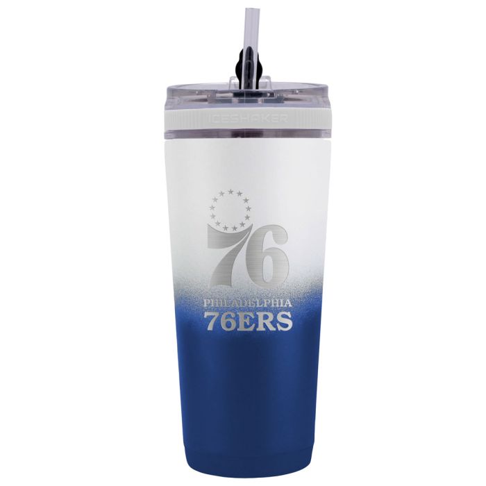 Philadelphia 76ers 26 oz Stainless Steel Ice Shaker Bottle 1
