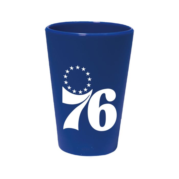 Philadelphia 76ers 1.5 oz Silicone Shot Glass 1