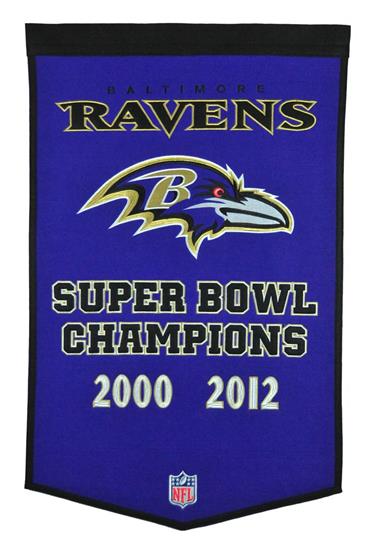 Baltimore Ravens NFL Dynasty Banner 1