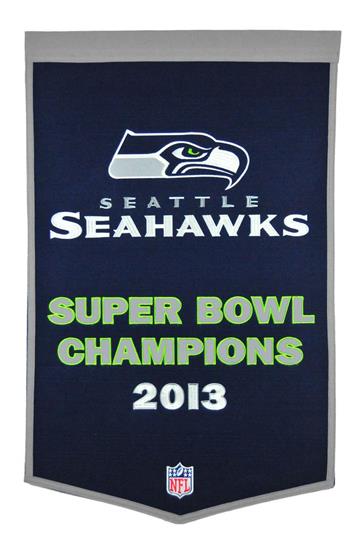 Seattle Seahawks NFL Dynasty Banner 1