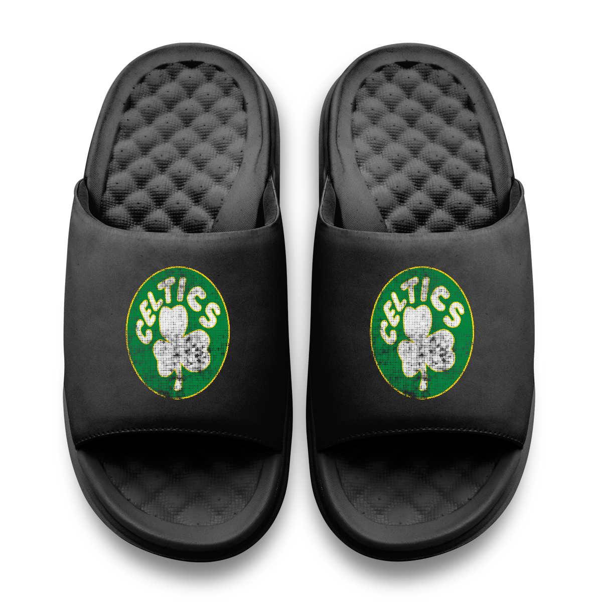 Boston Celtics Hardwood Classics Distressed Logo Motive 2