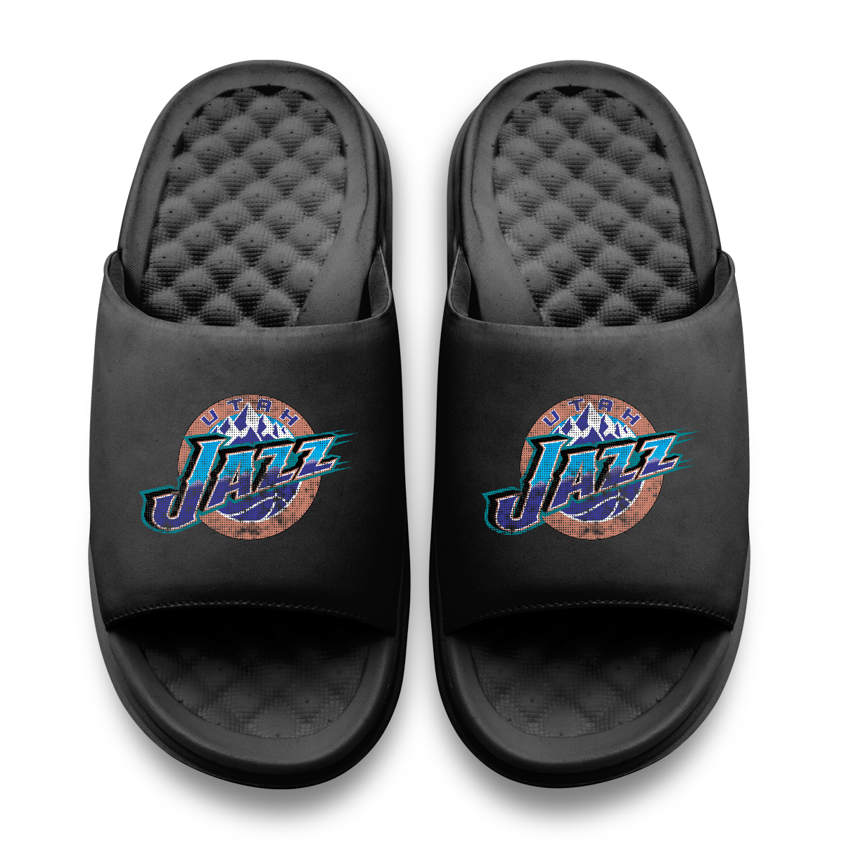 Utah Jazz Hardwood Classics Distressed Logo Motive