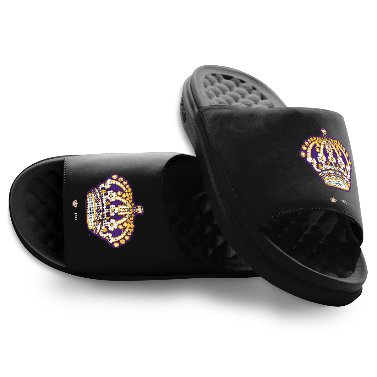 Los Angeles Kings Vintage Distressed Logo Motive