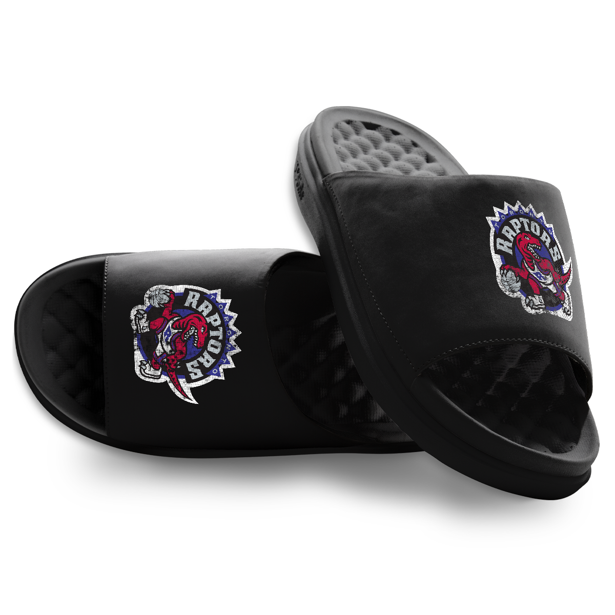 Toronto Raptors Hardwood Classics Distressed Logo Motive 1