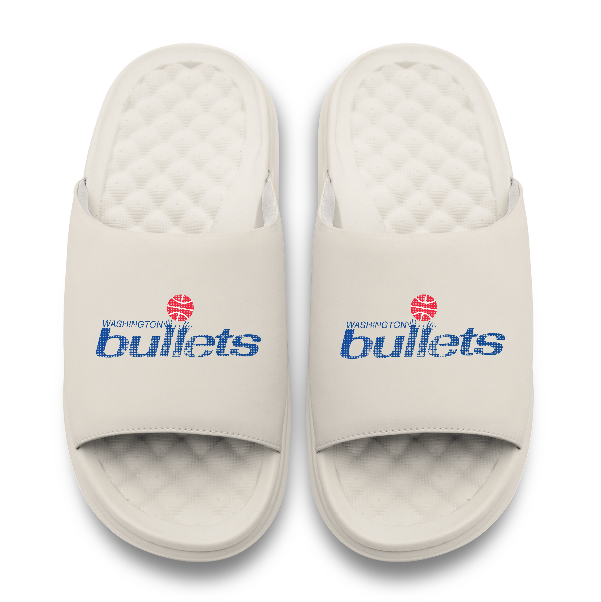 Washington Bullets Hardwood Classics Distressed Logo Motive 2