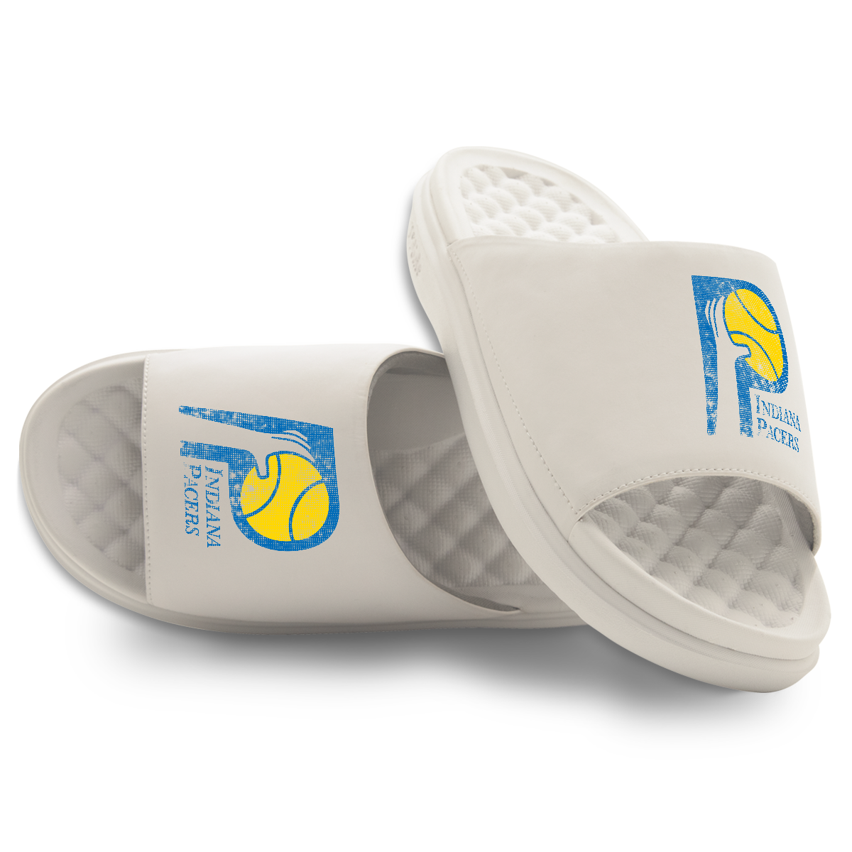 Indiana Pacers Hardwood Classics Distressed Logo Motive 1