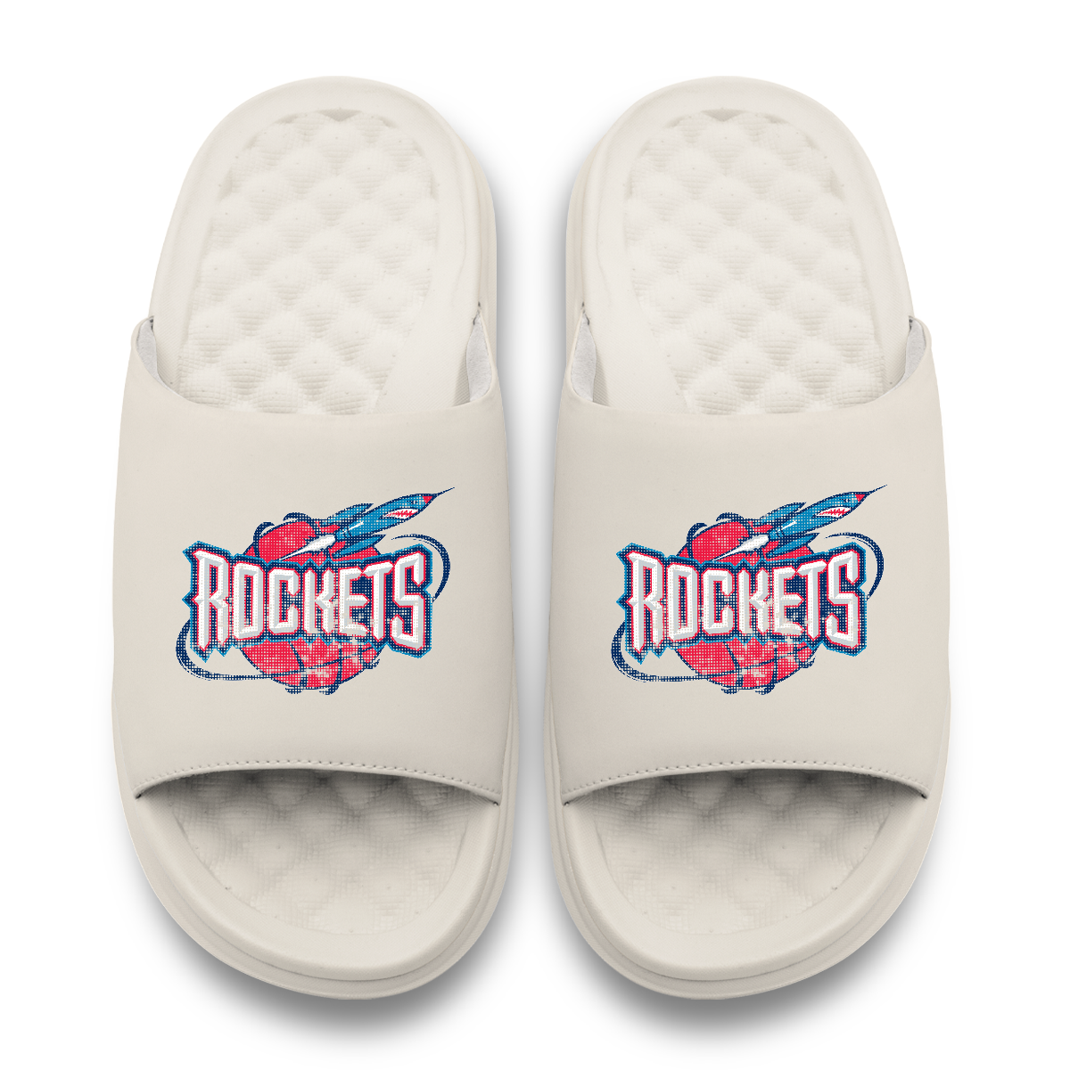 Houston Rockets Hardwood Classics Distressed Logo Motive 2