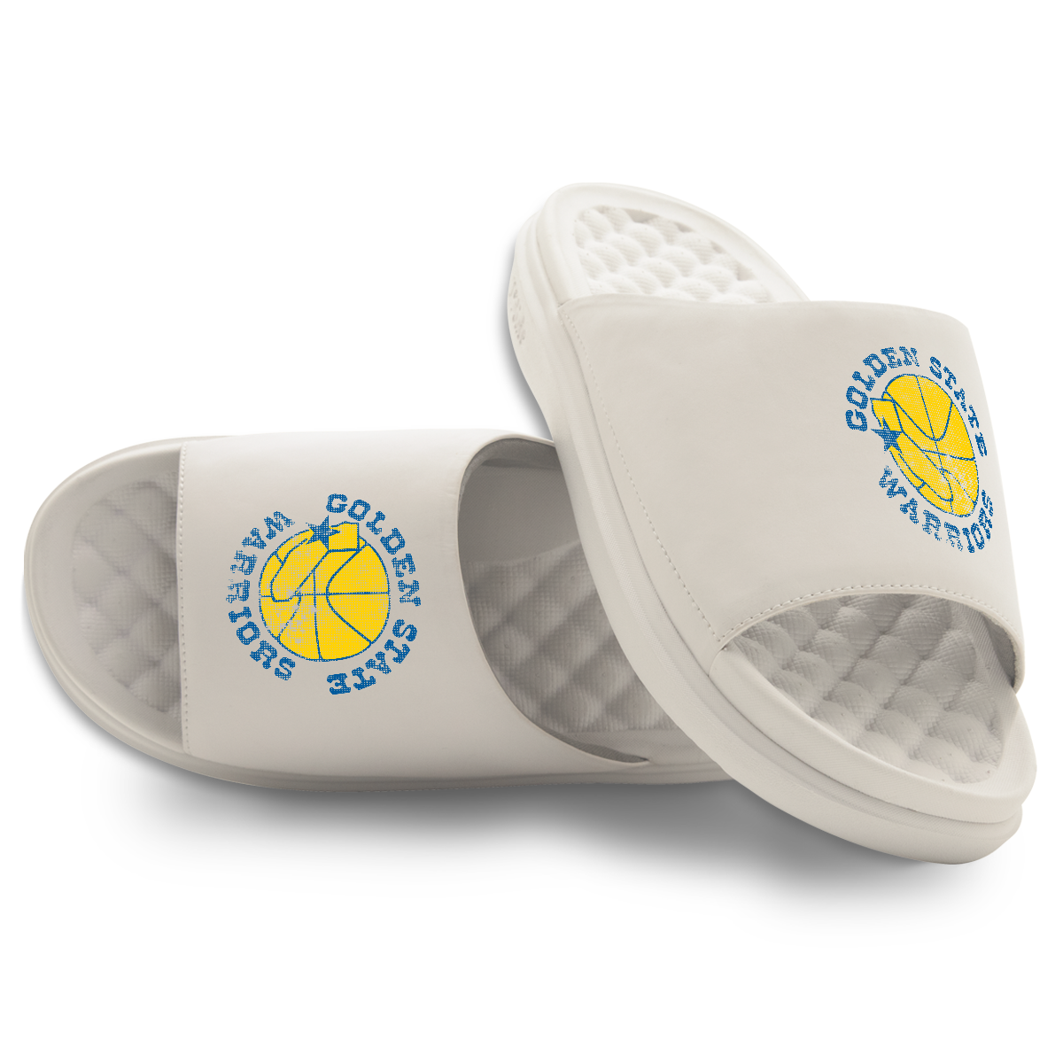 Golden State Warriors Hardwood Classics Distressed Logo Motive
