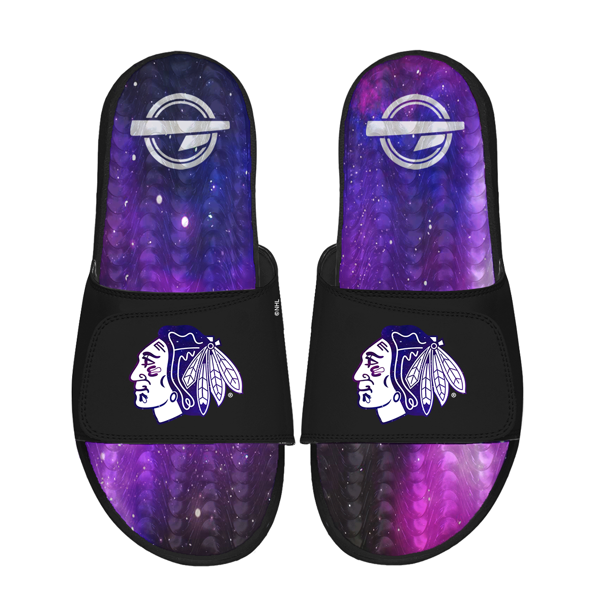 Chicago Blackhawks Black Galaxy Gel
