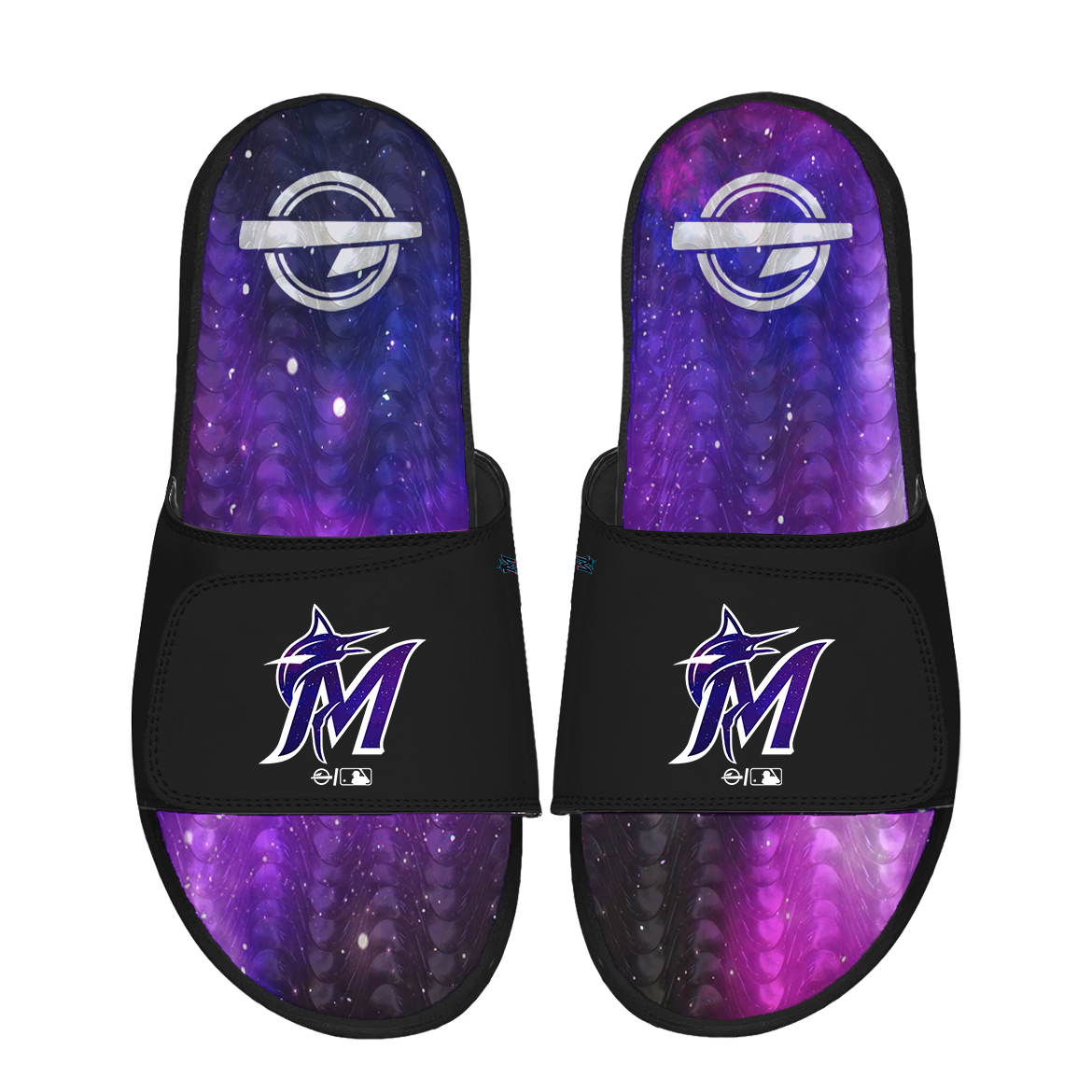 Miami Marlins Black Galaxy Gel 1