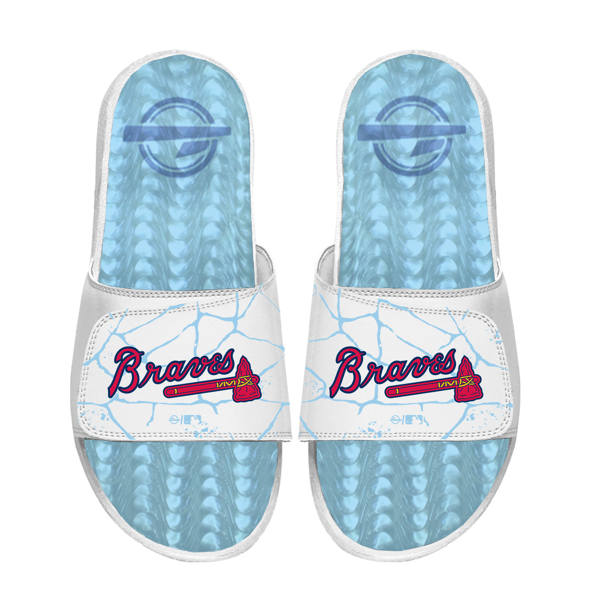 Atlanta Braves White Ice Gel 1